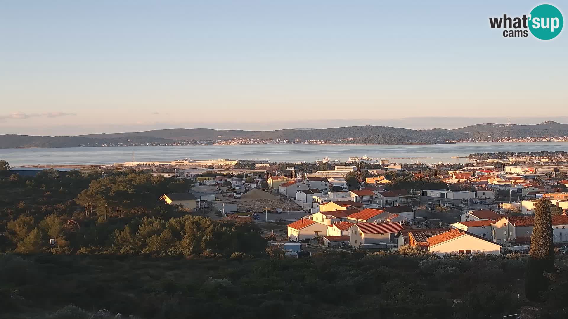 Zadar Port Gazenica Webcam Panorama, Zadar, Croatie