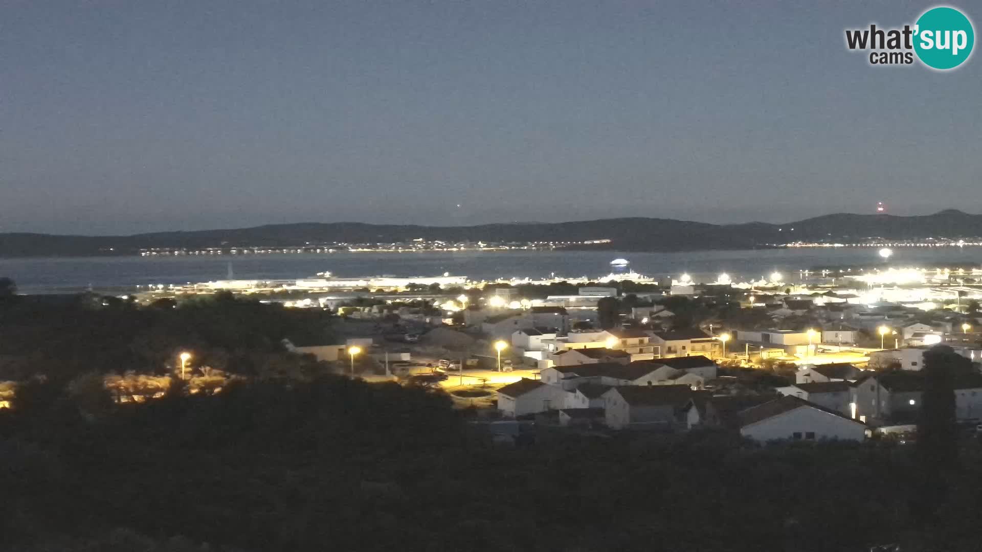 Panorama de la Webcam del Puerto Gazenica de Zadar, Zadar, Croacia