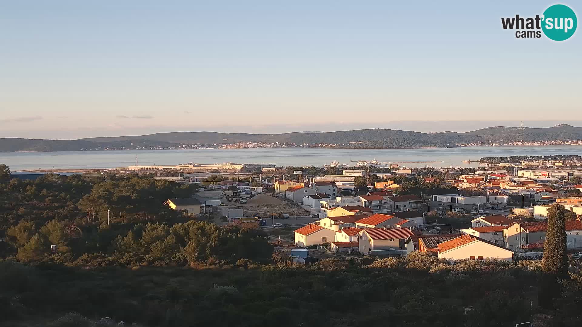 Zadar Port Gazenica Webcam Panorama, Zadar, Croatie