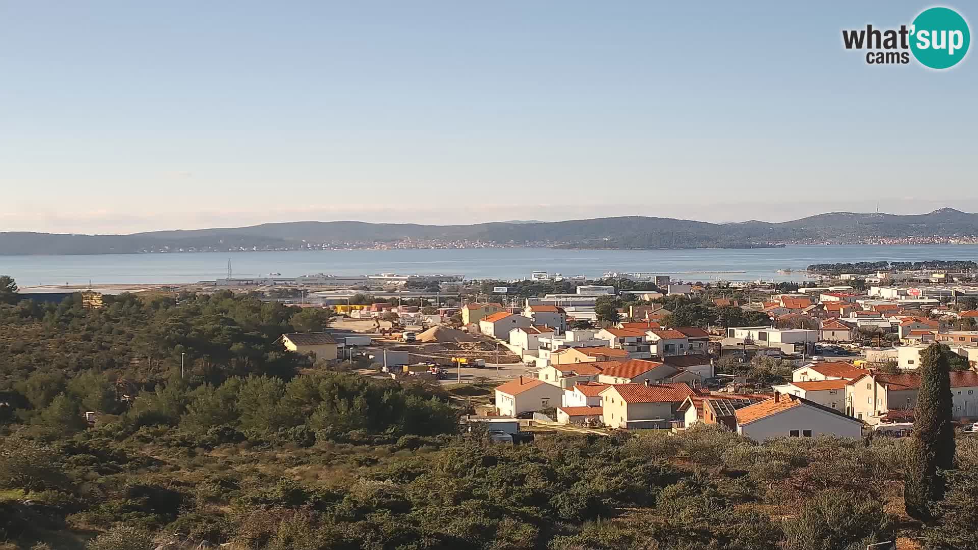 Zadar Port Gazenica Webcam Panorama, Zadar, Kroatien