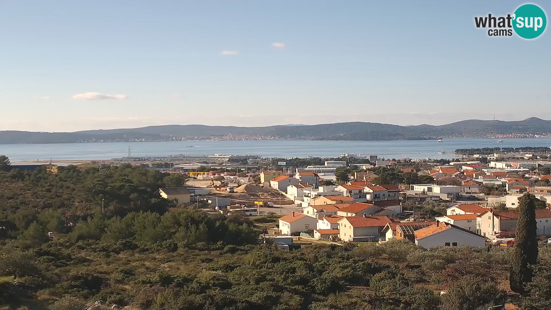 Zadar Port Gazenica Webcam Panorama, Zadar, Kroatien