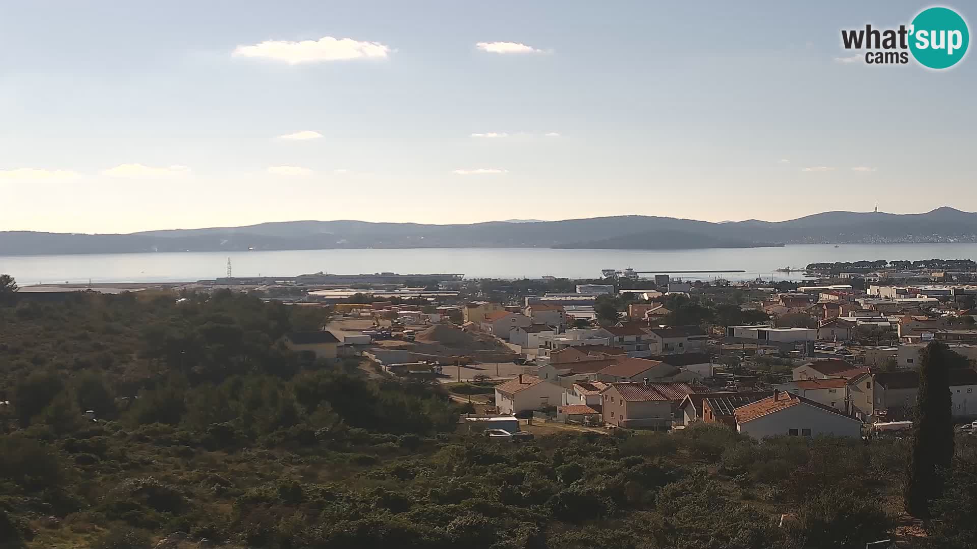 Zadar Port Gazenica Webcam Panorama, Zadar, Kroatien