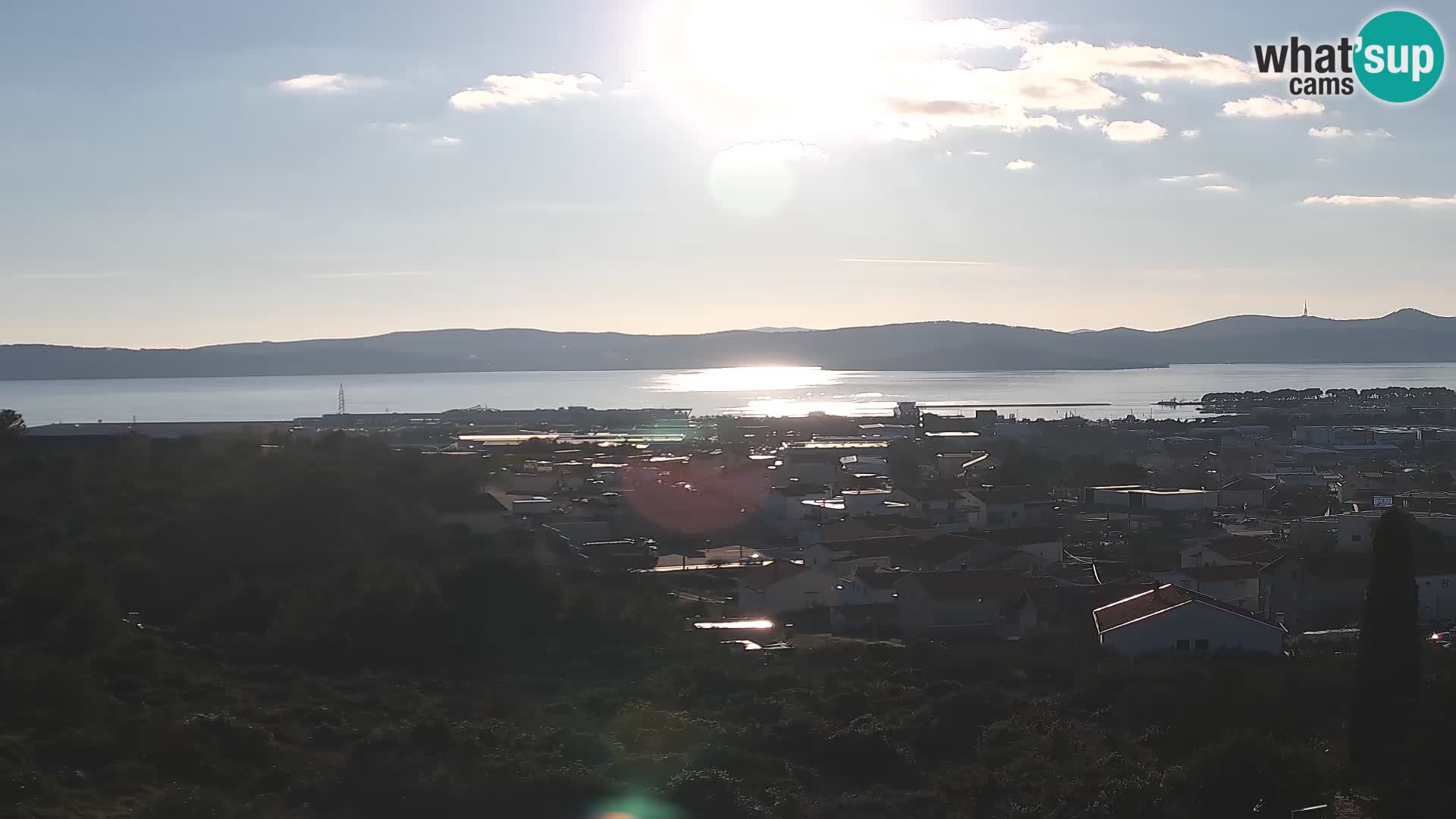 Zadar Pristanišče Gazenica s panoramsko spletno kamero, Zadar, Hrvaška