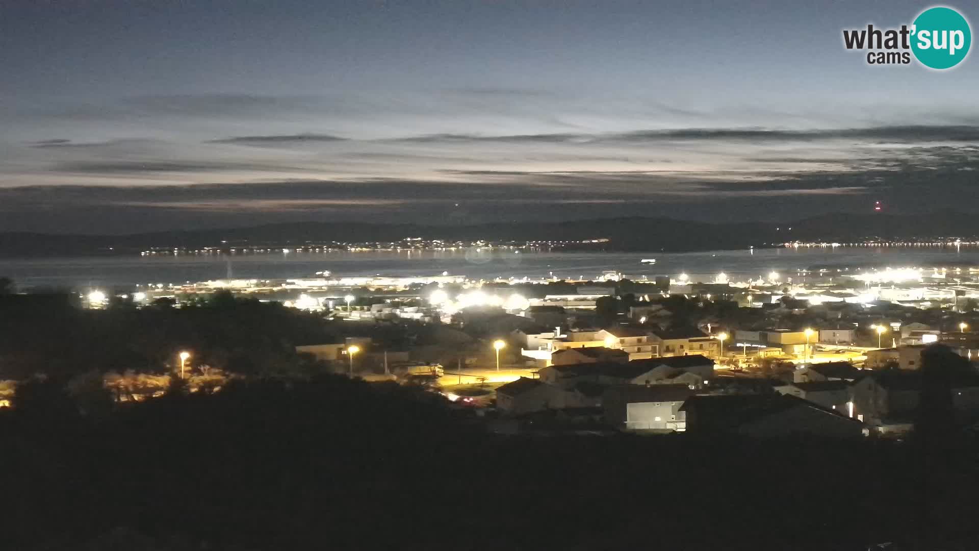 Zadar Port Gazenica Webcam Panorama, Zadar, Croatie