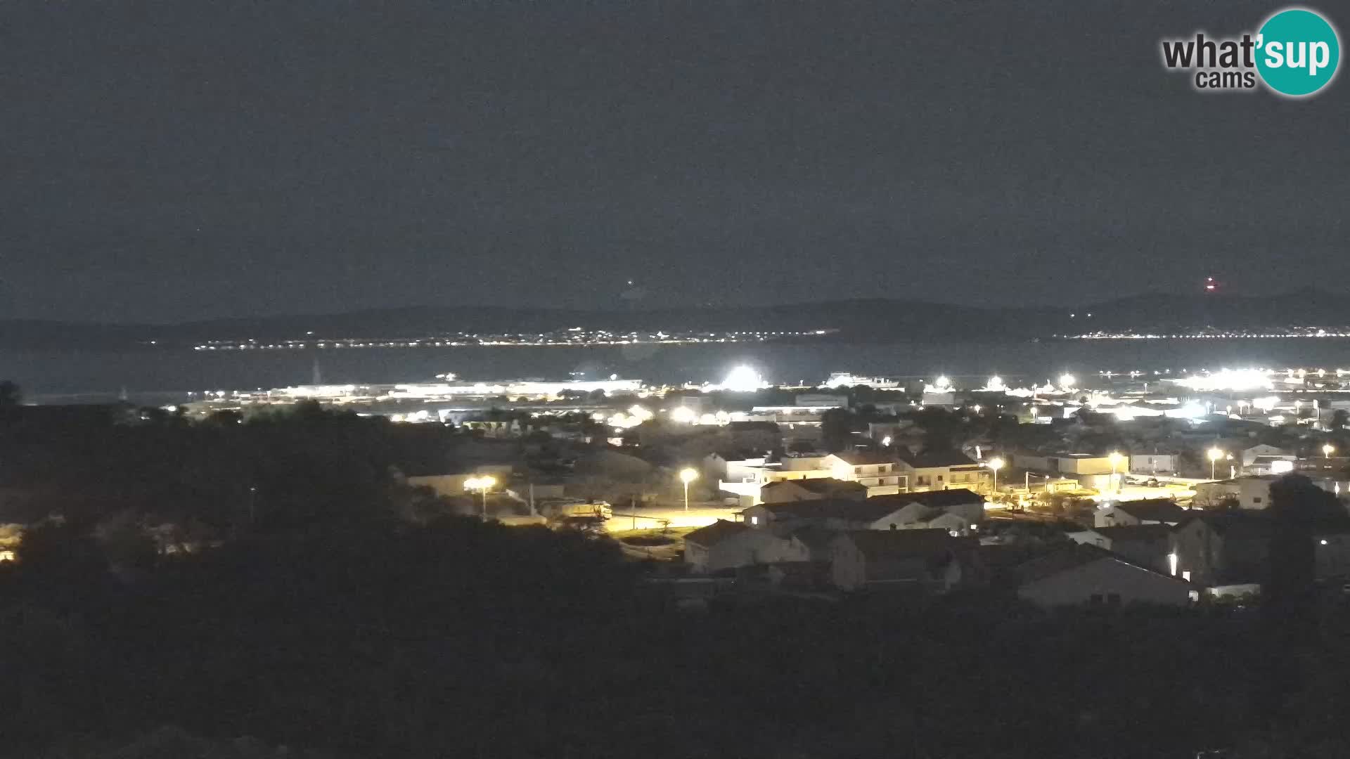 Panoramska web kamera Luke Gaženica u Zadru, Hrvatska