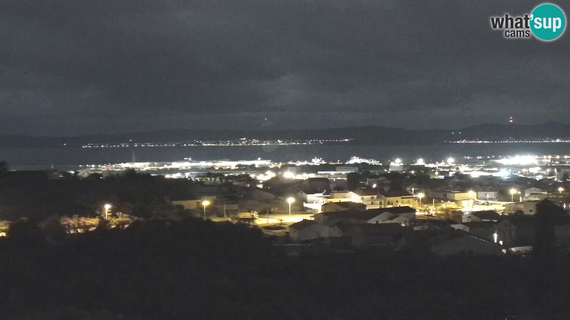 Panoramska web kamera Luke Gaženica u Zadru, Hrvatska