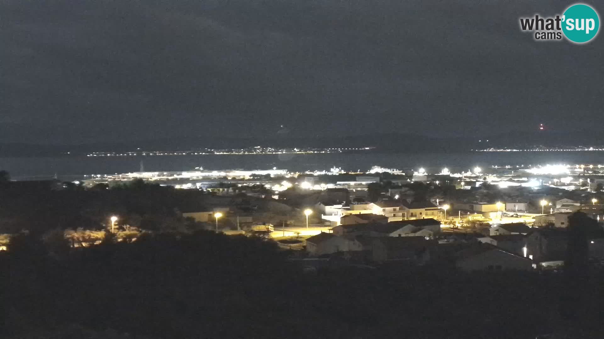 Panorama de la Webcam del Puerto Gazenica de Zadar, Zadar, Croacia