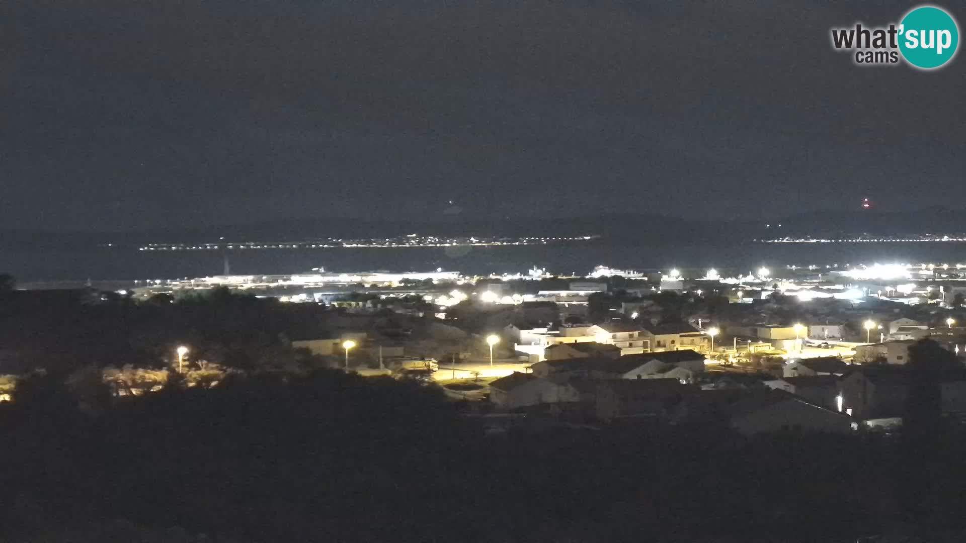 Panorama de la Webcam del Puerto Gazenica de Zadar, Zadar, Croacia