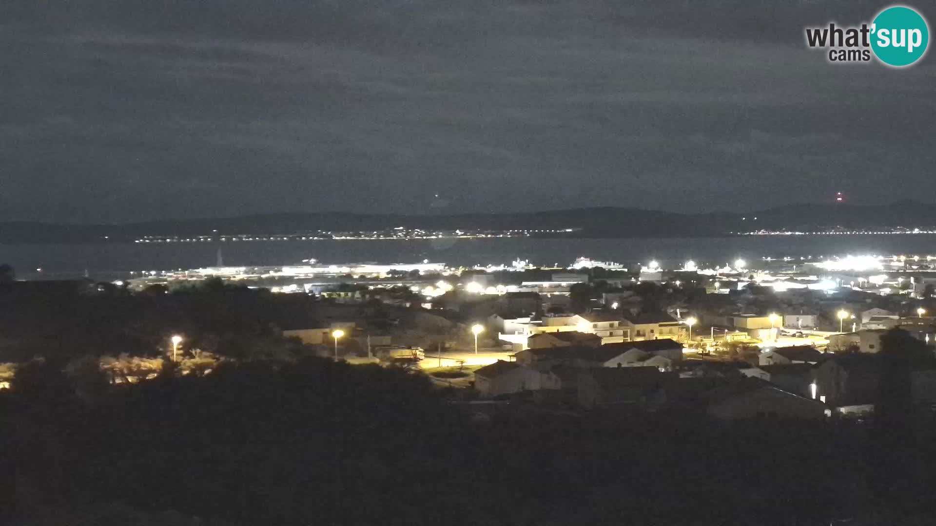 Zadar Pristanišče Gazenica s panoramsko spletno kamero, Zadar, Hrvaška