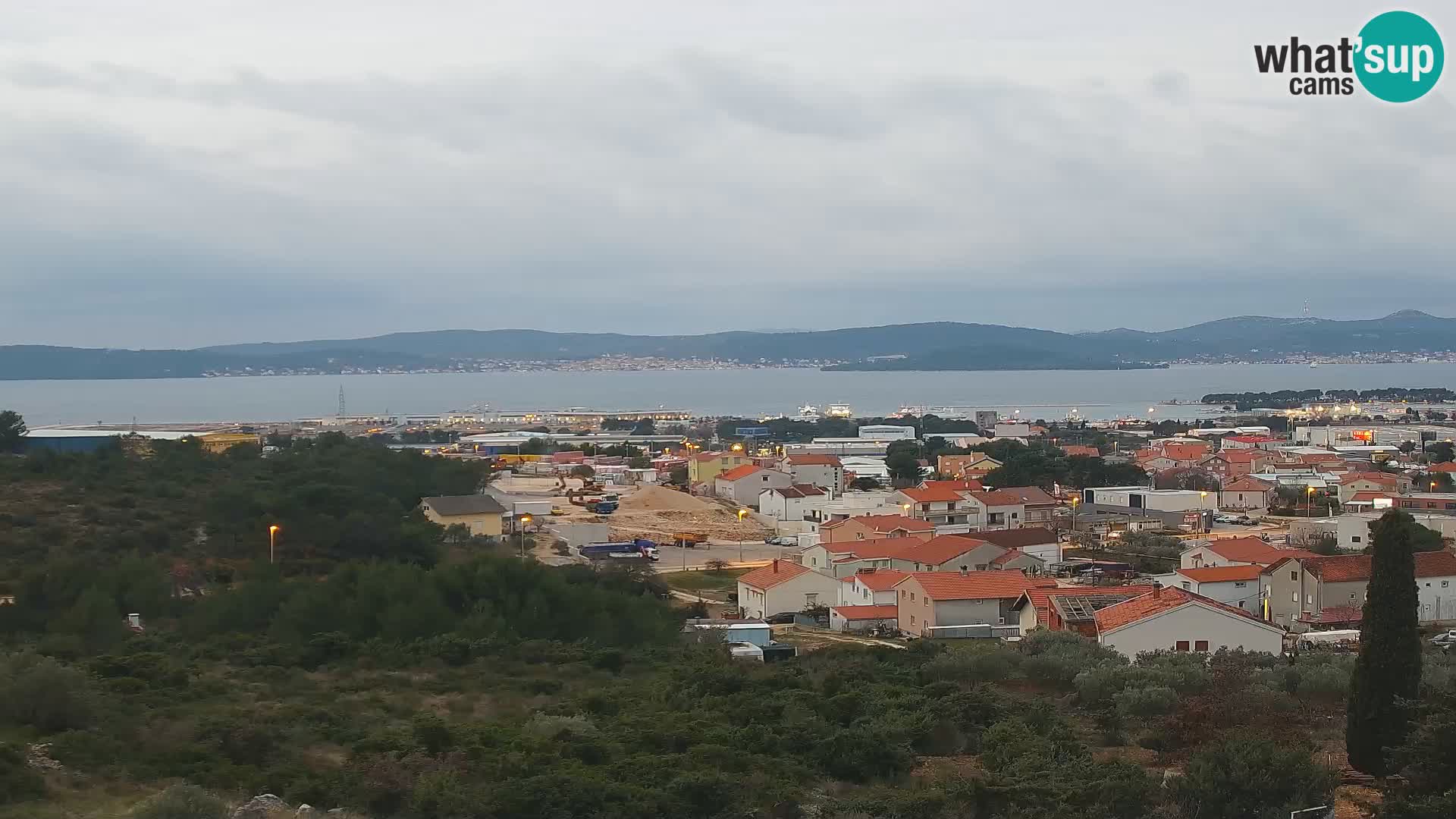 Zadar Porto di Gazenica Webcam Panorama, Zara, Croazia