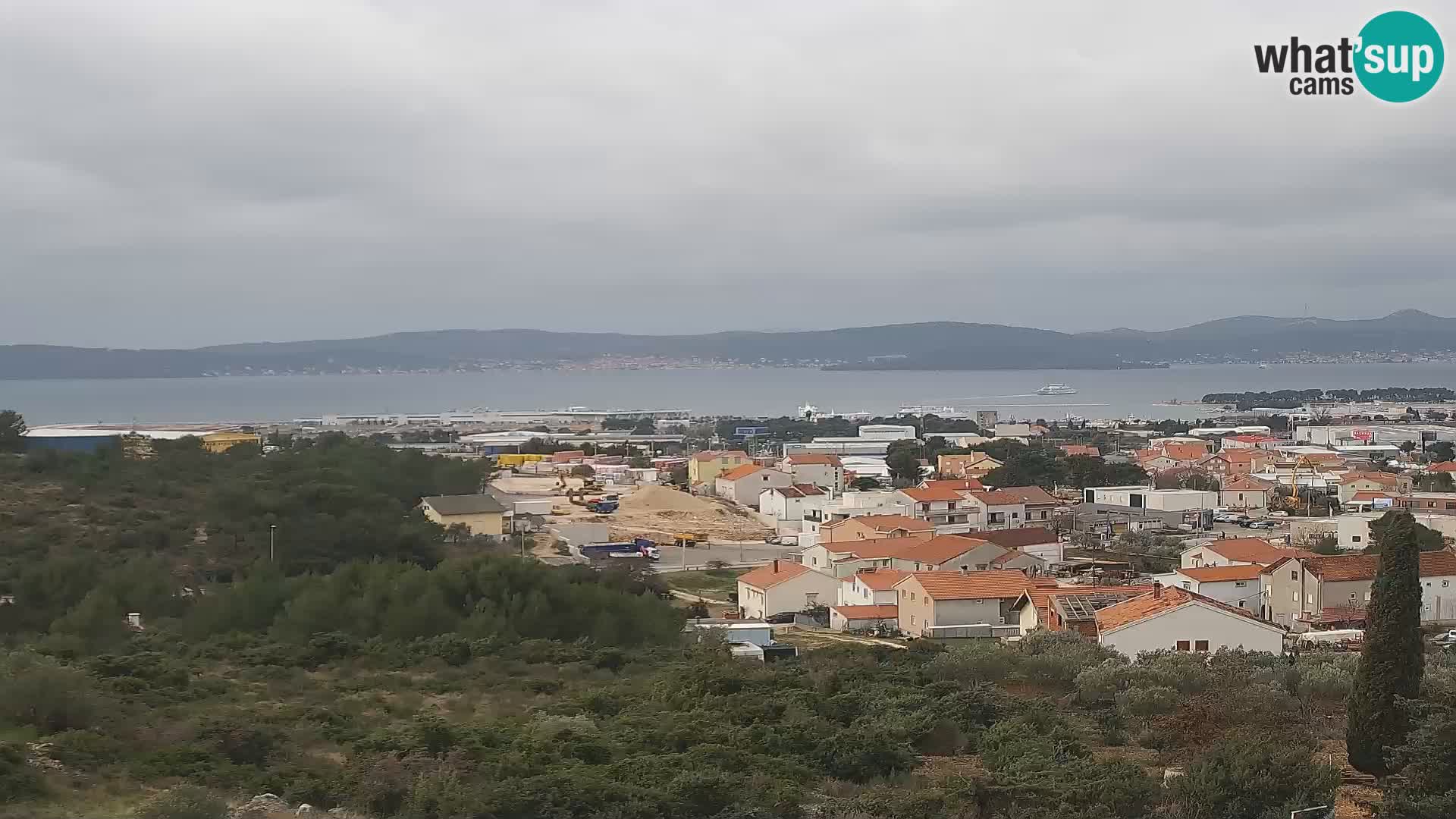 Zadar Port Gazenica Webcam Panorama, Zadar, Croatie