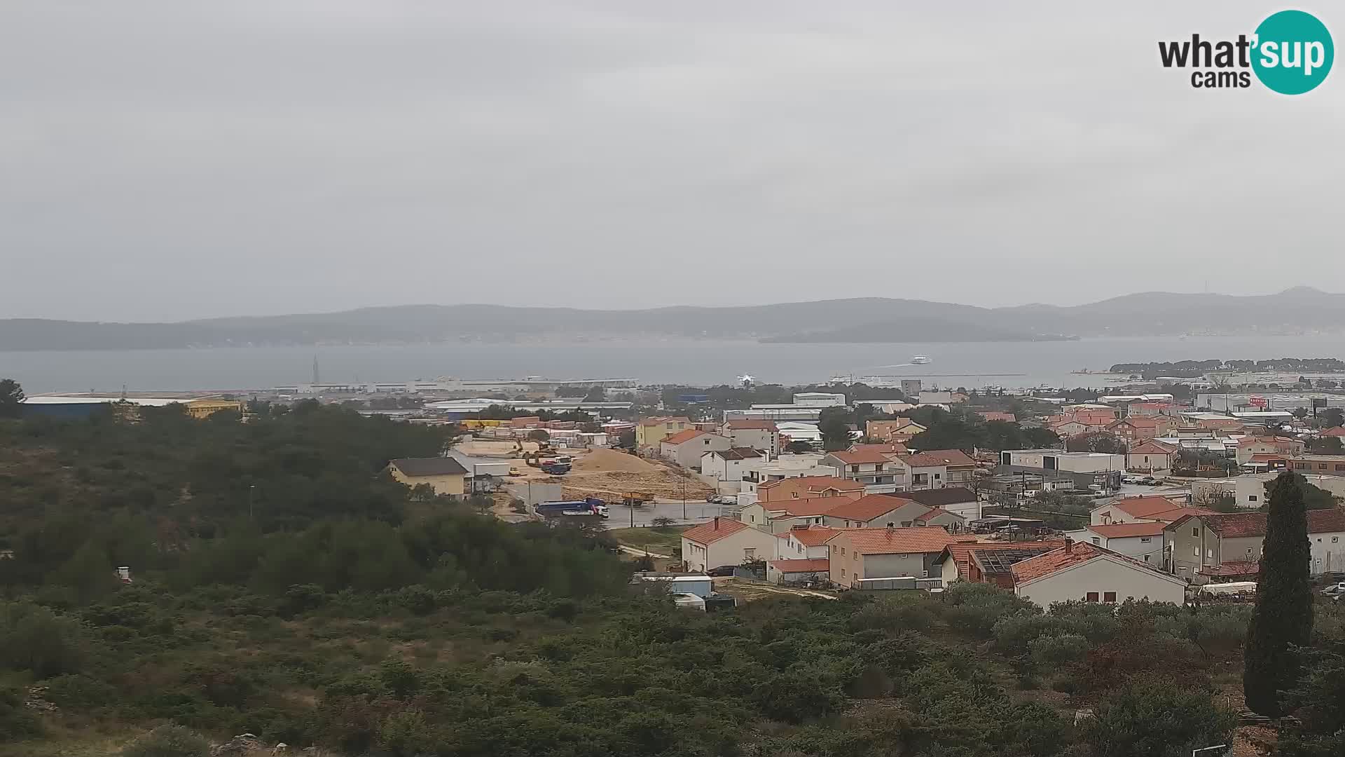 Zadar Port Gazenica Webcam Panorama, Zadar, Croatia
