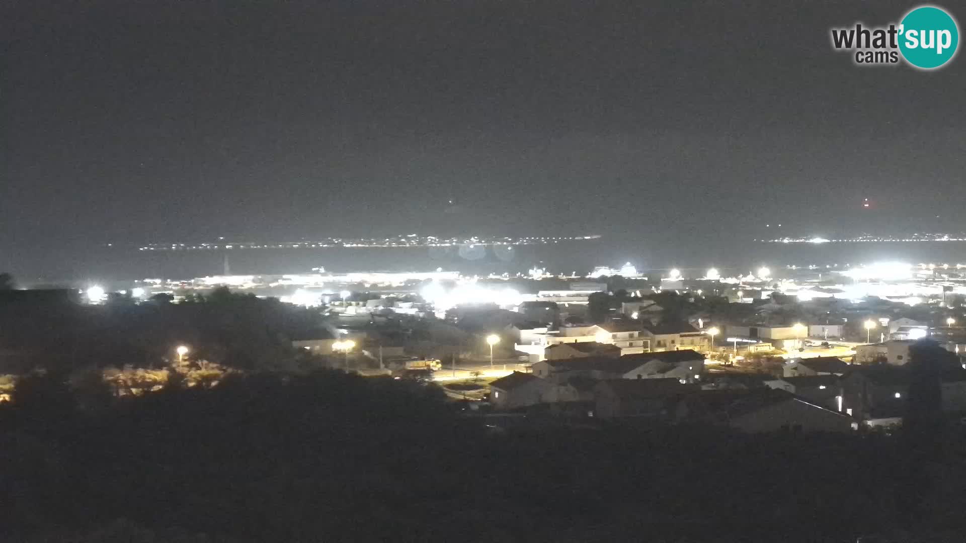 Panoramska web kamera Luke Gaženica u Zadru, Hrvatska