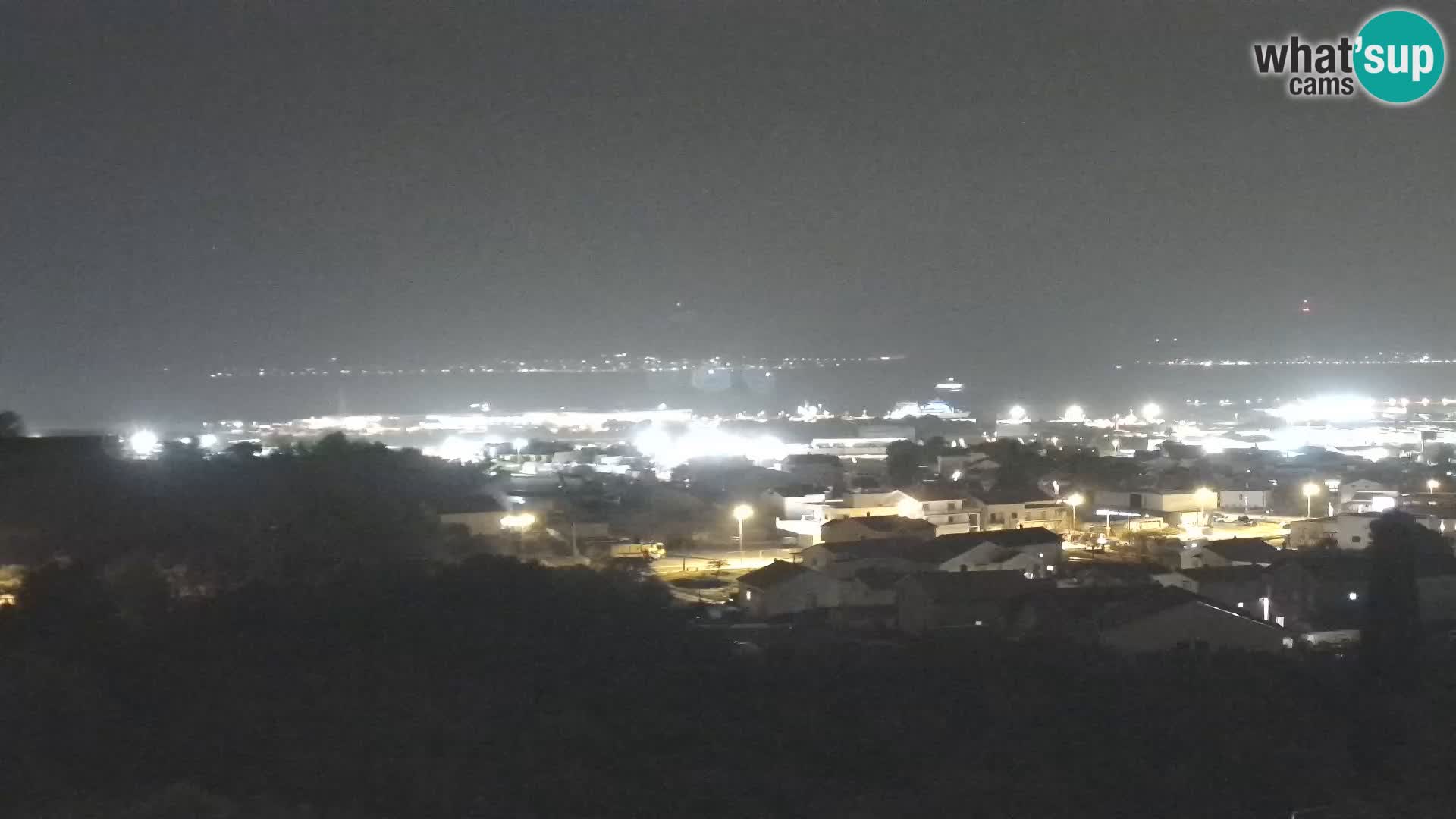 Zadar Port Gazenica Webcam Panorama, Zadar, Kroatien