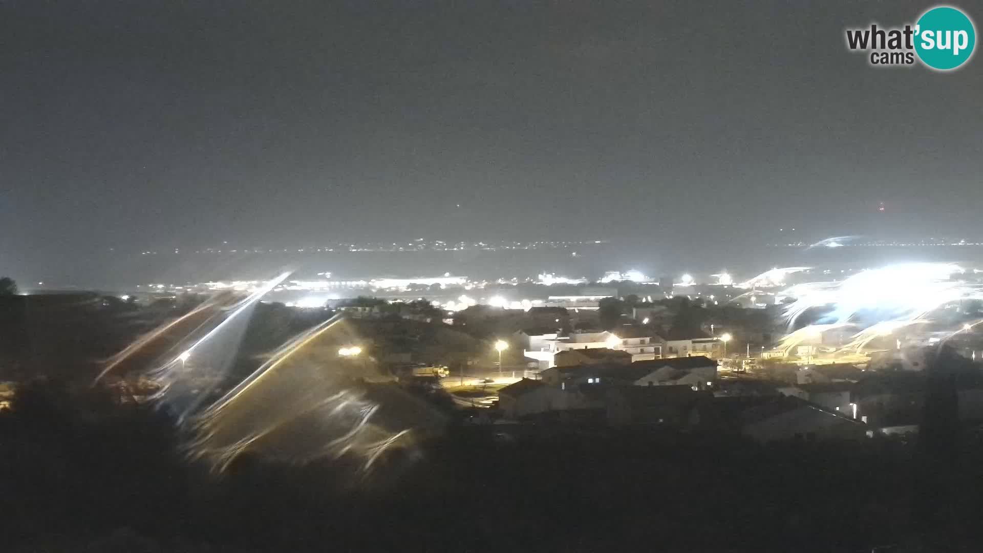 Panorama de la Webcam del Puerto Gazenica de Zadar, Zadar, Croacia