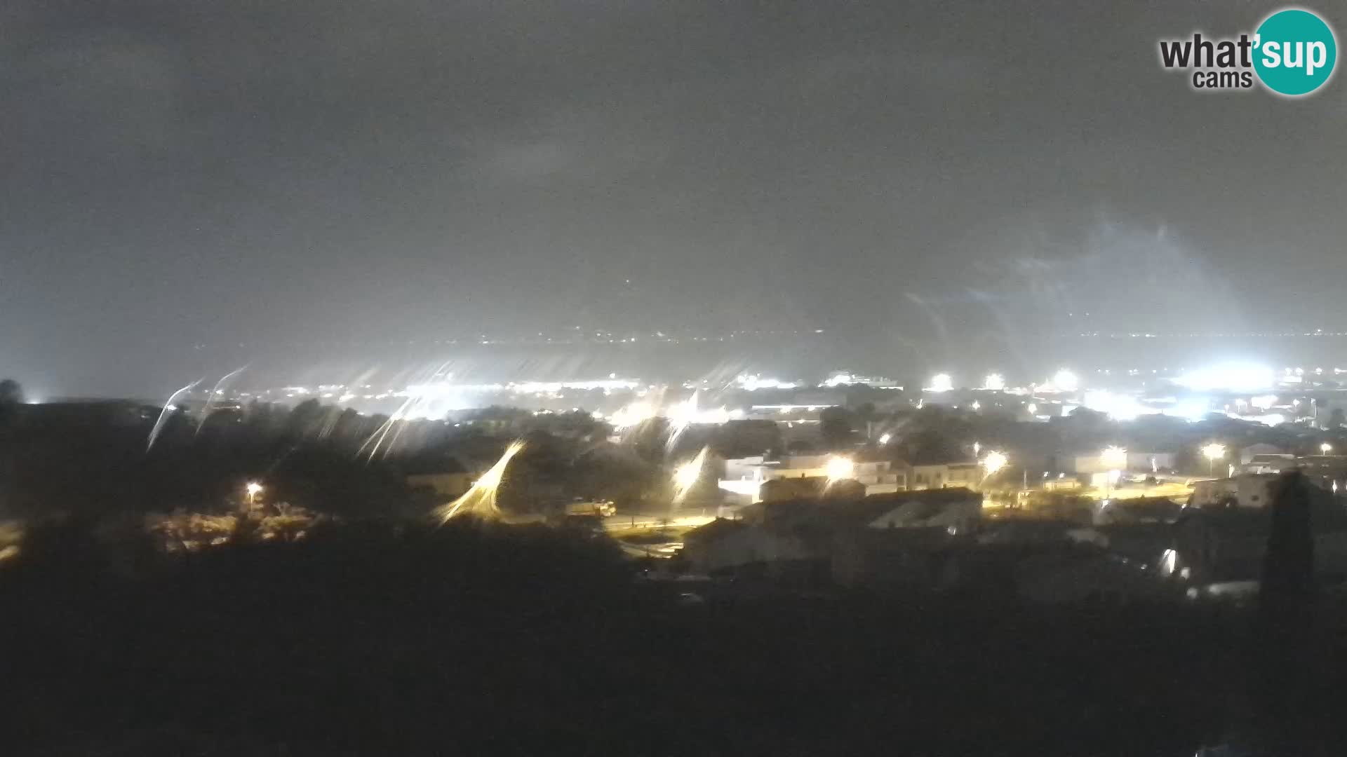 Panorama de la Webcam del Puerto Gazenica de Zadar, Zadar, Croacia