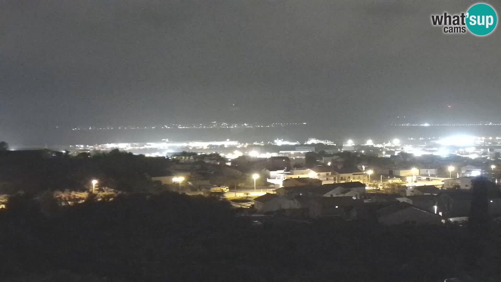 Panorama de la Webcam del Puerto Gazenica de Zadar, Zadar, Croacia