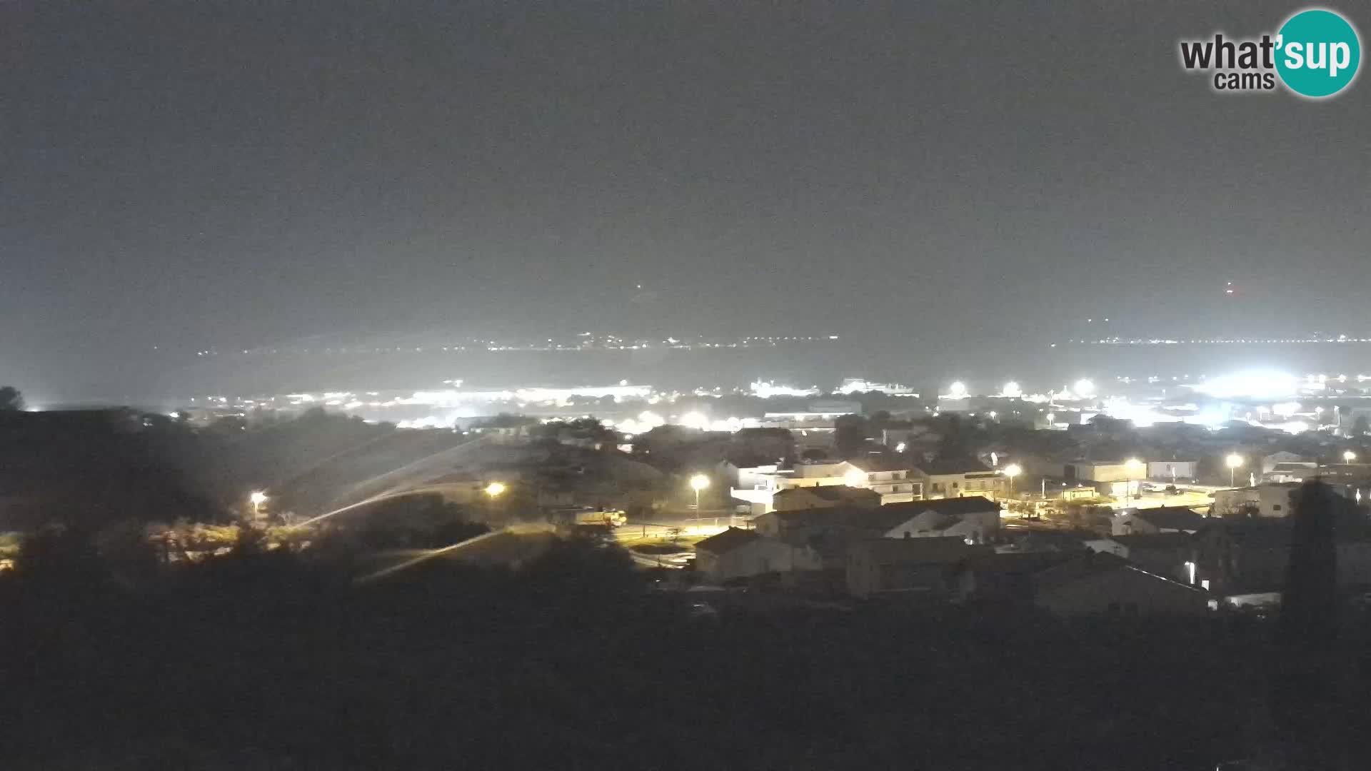 Panorama de la Webcam del Puerto Gazenica de Zadar, Zadar, Croacia