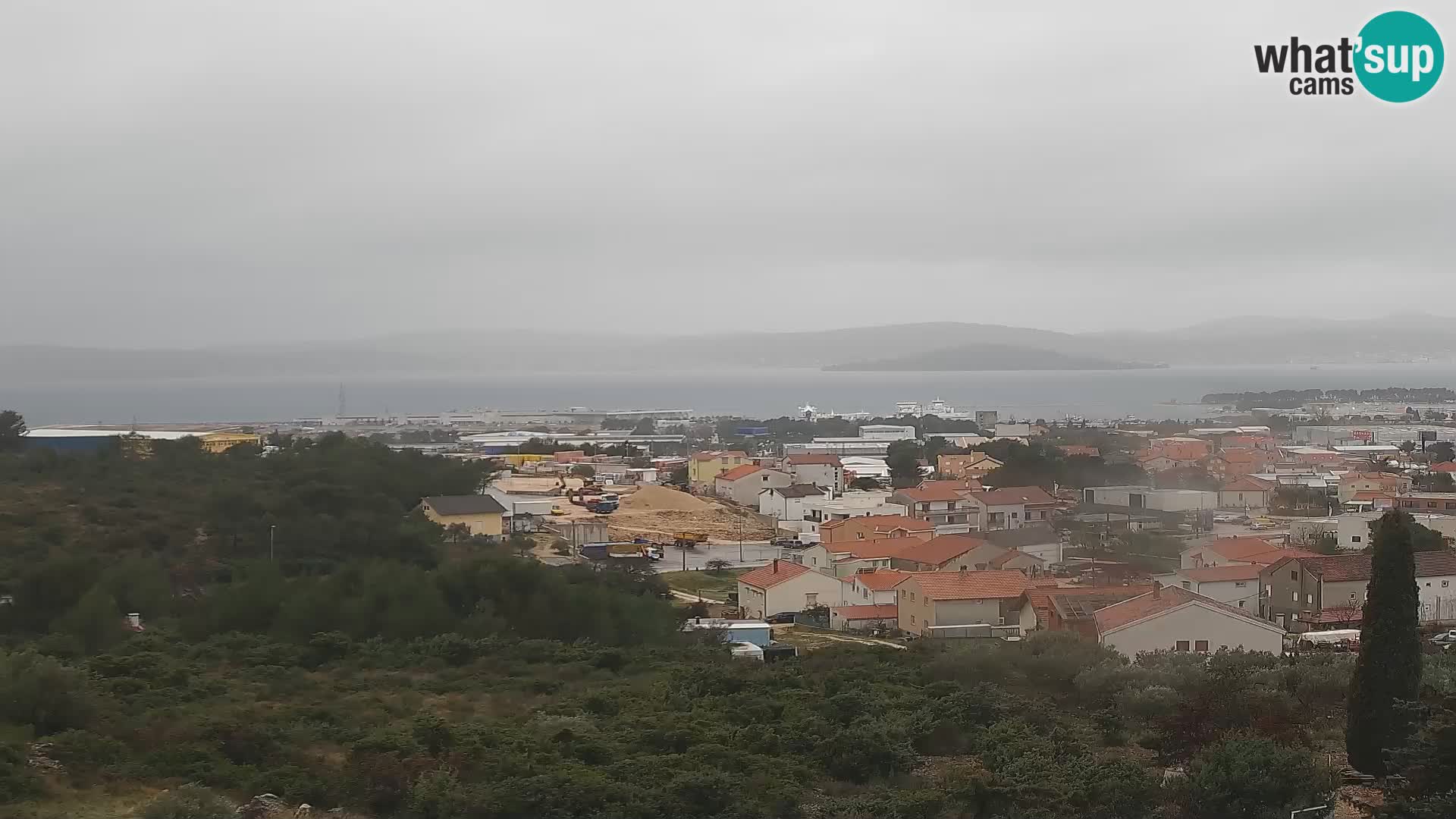 Zadar Port Gazenica Webcam Panorama, Zadar, Croatie