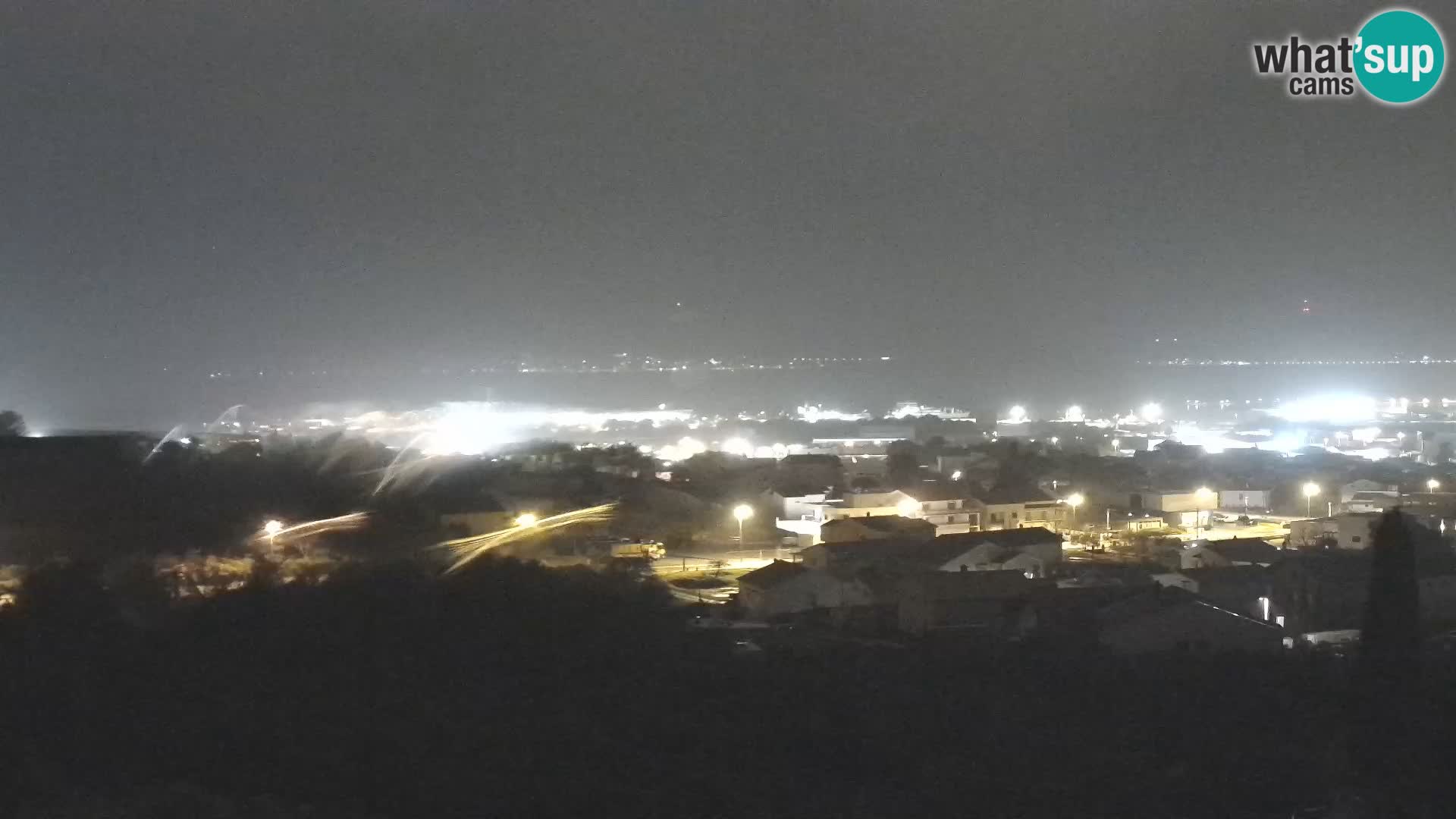 Panoramska web kamera Luke Gaženica u Zadru, Hrvatska