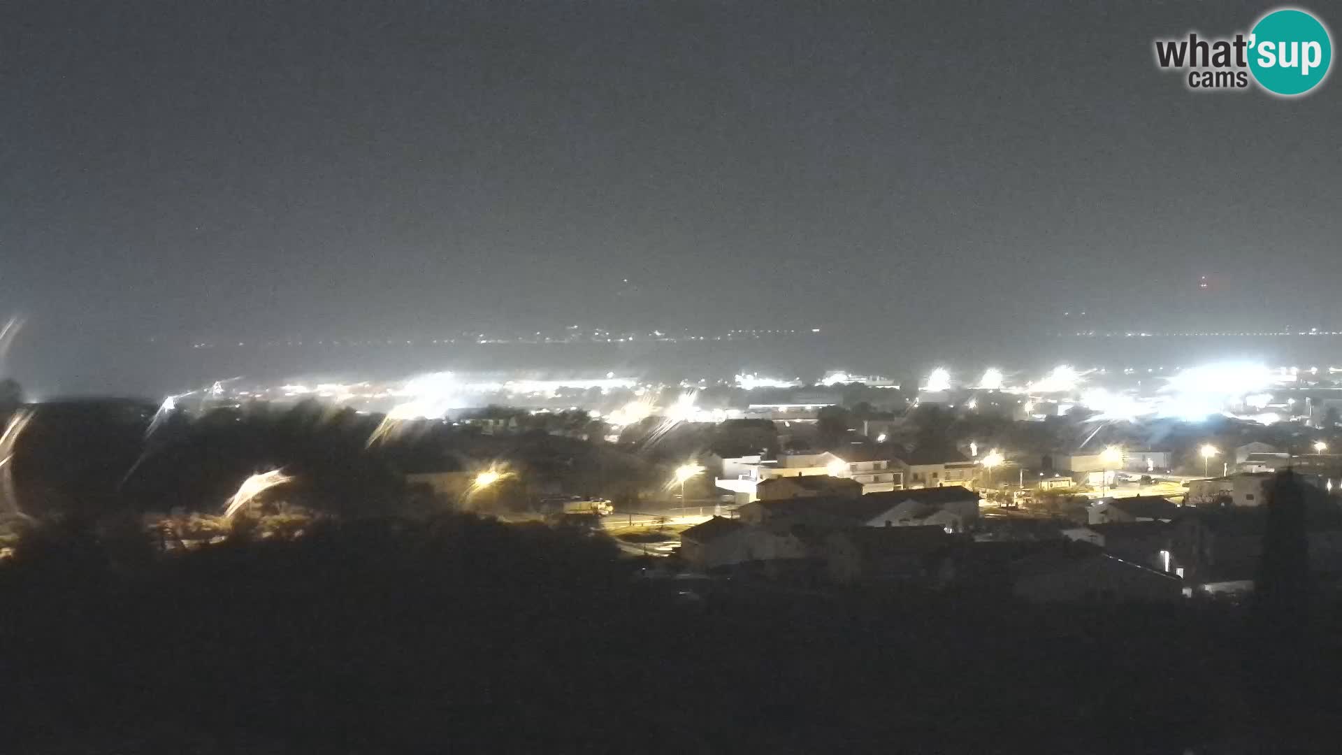 Panorama de la Webcam del Puerto Gazenica de Zadar, Zadar, Croacia