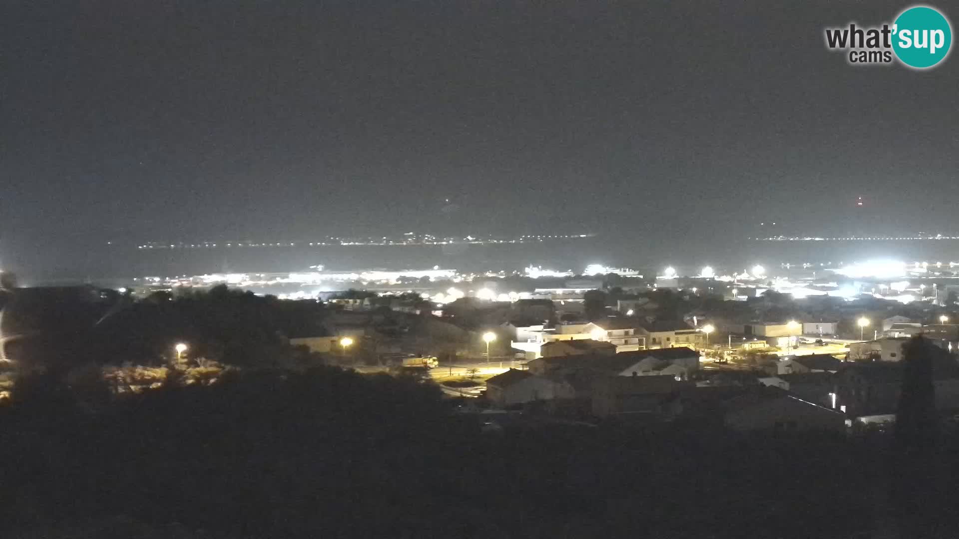 Panoramska web kamera Luke Gaženica u Zadru, Hrvatska