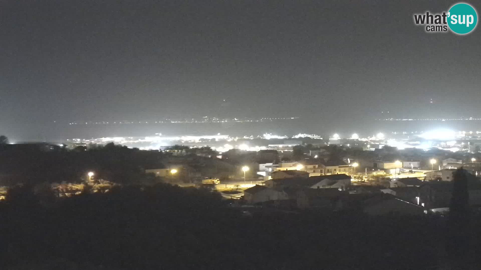 Panoramska web kamera Luke Gaženica u Zadru, Hrvatska