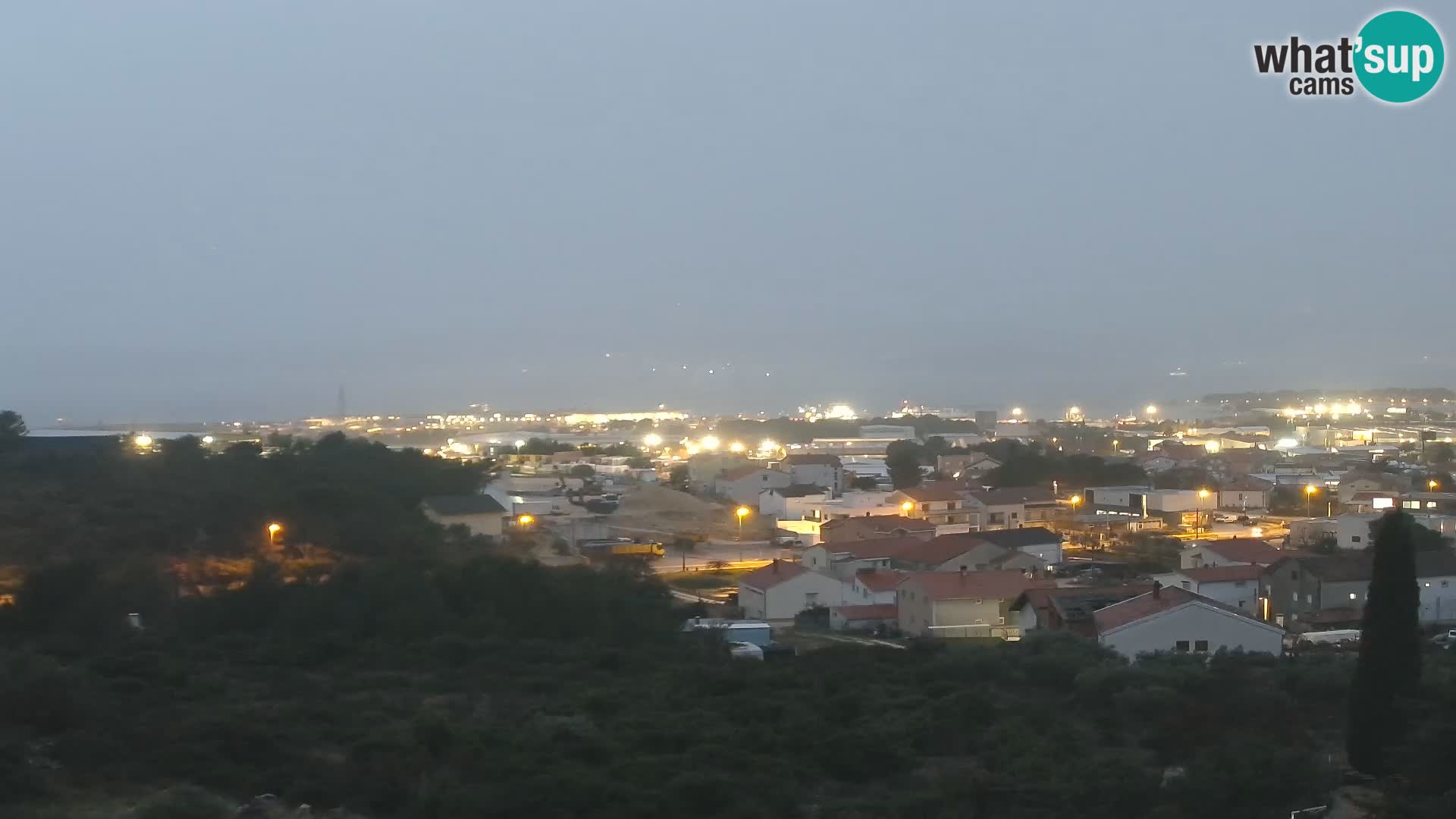 Panoramska web kamera Luke Gaženica u Zadru, Hrvatska