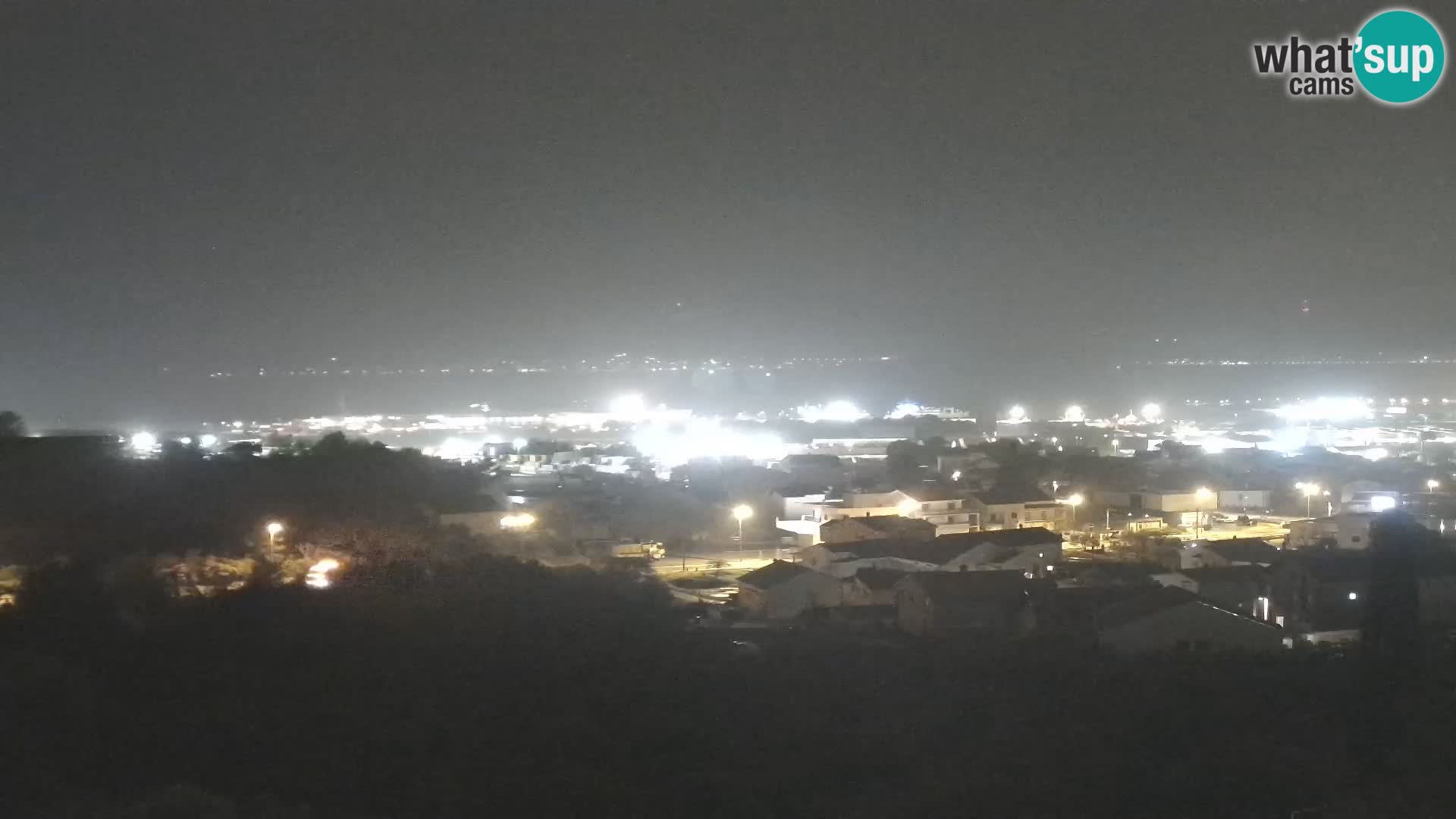 Zadar Pristanišče Gazenica s panoramsko spletno kamero, Zadar, Hrvaška