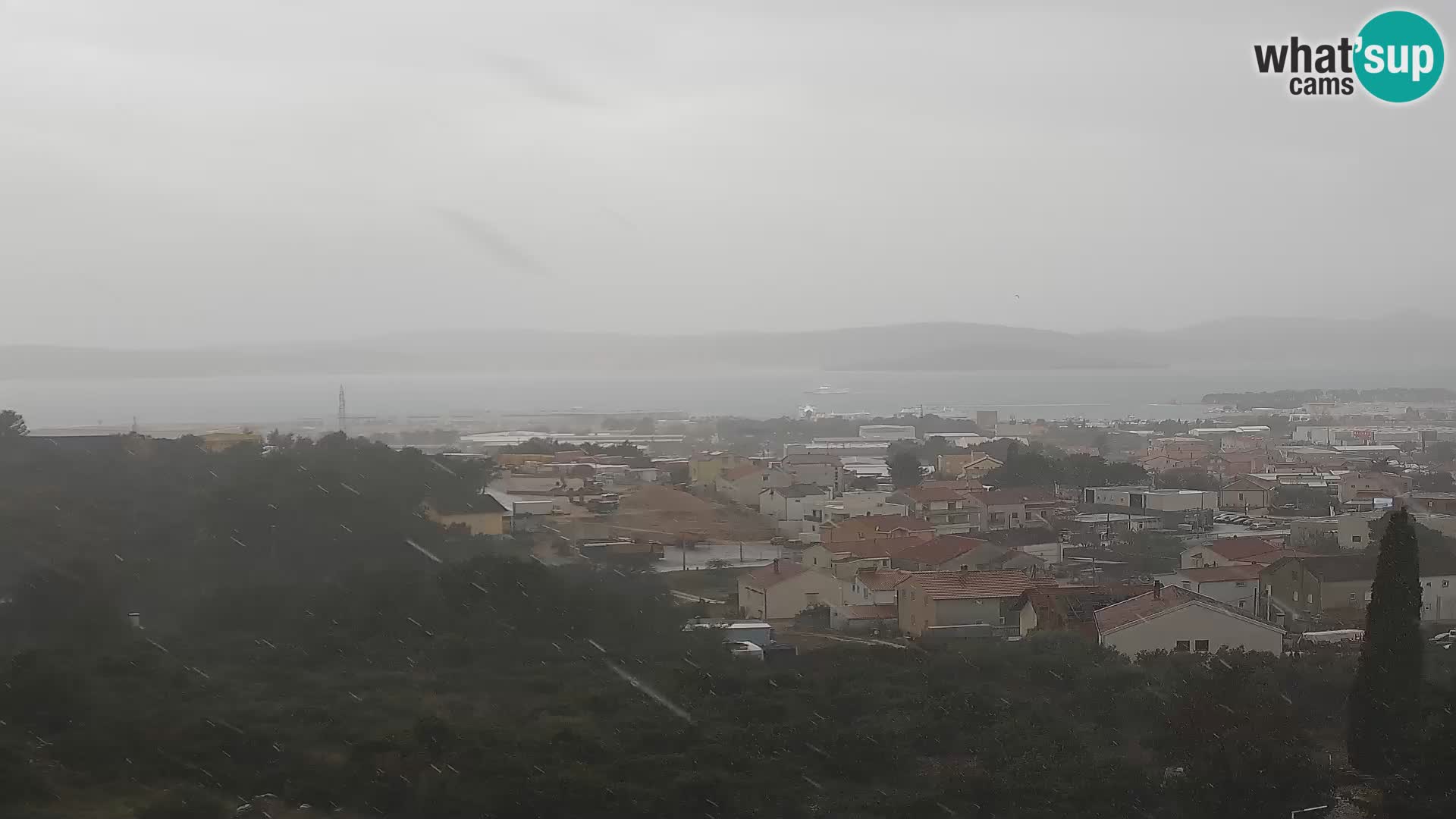 Panoramska web kamera Luke Gaženica u Zadru, Hrvatska