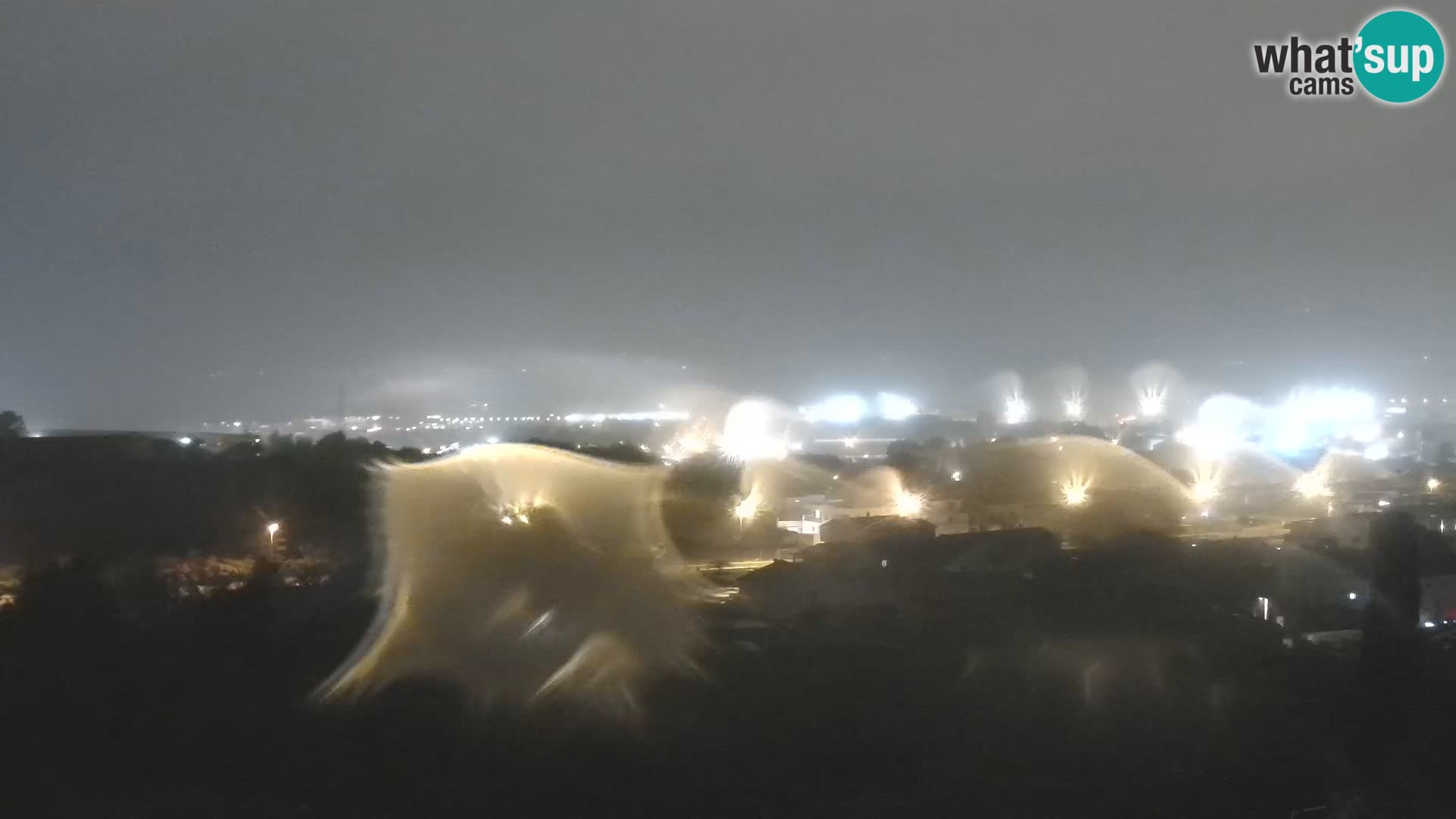 Panorama de la Webcam del Puerto Gazenica de Zadar, Zadar, Croacia