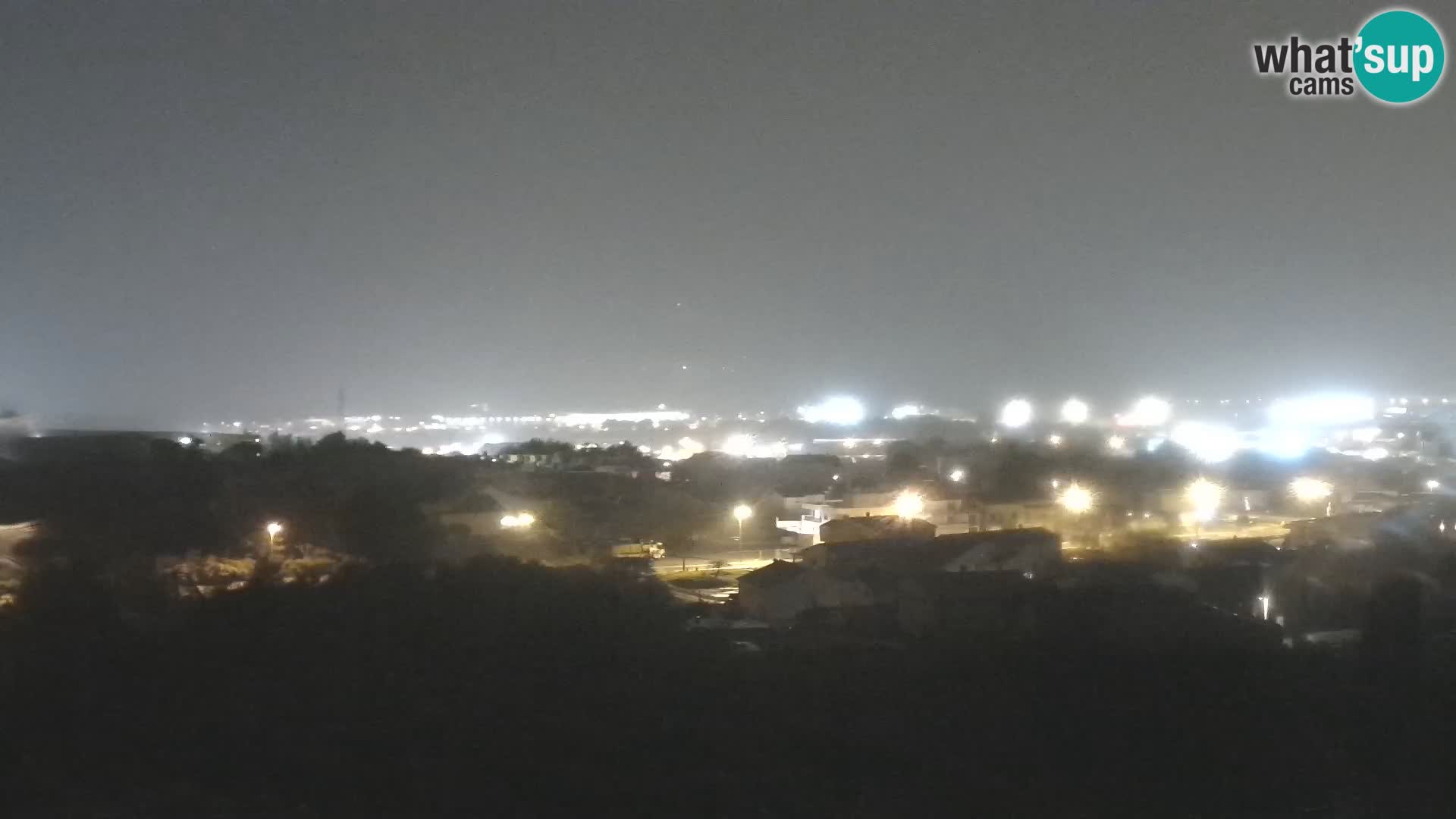 Panorama de la Webcam del Puerto Gazenica de Zadar, Zadar, Croacia