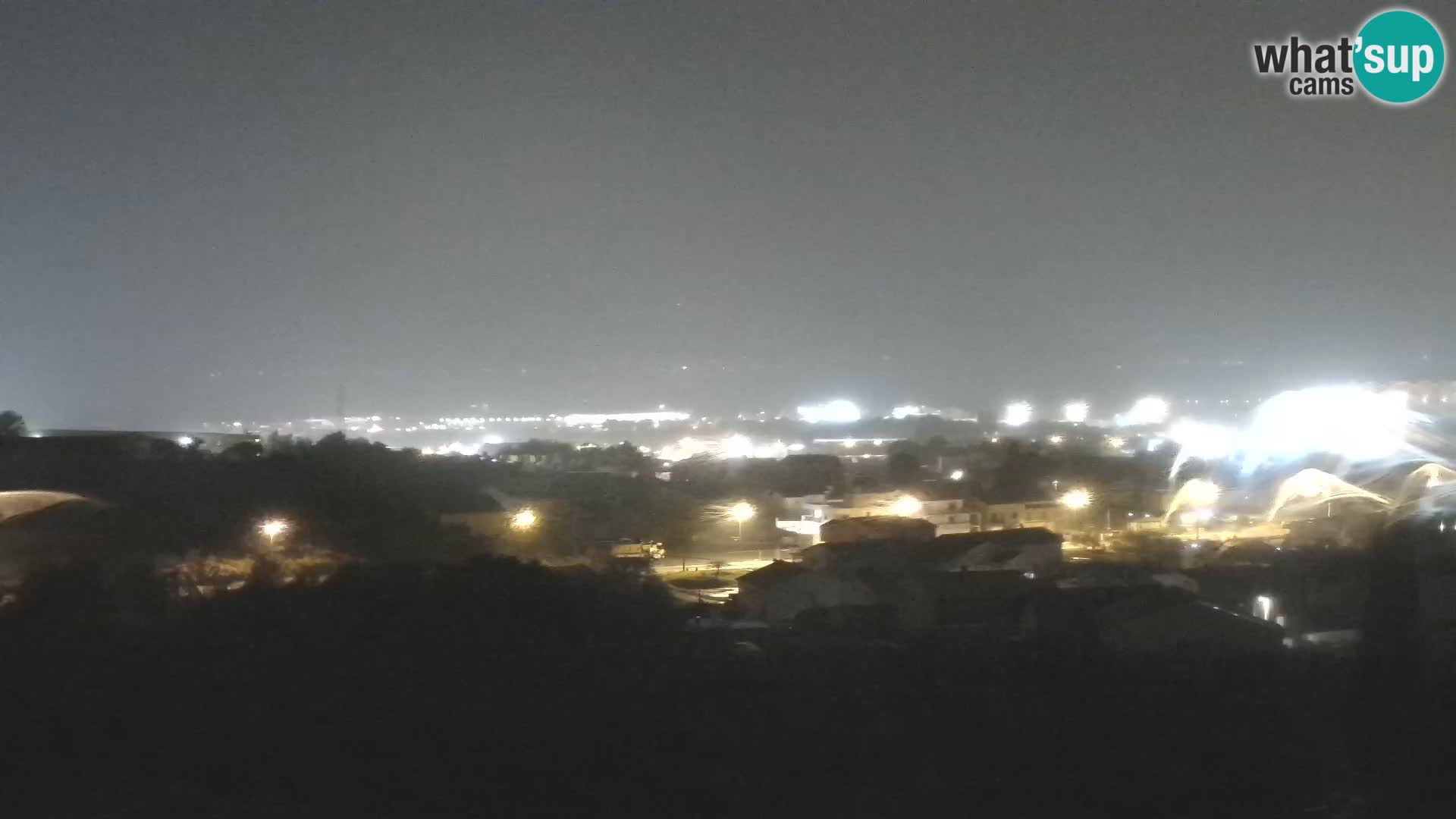 Panoramska web kamera Luke Gaženica u Zadru, Hrvatska