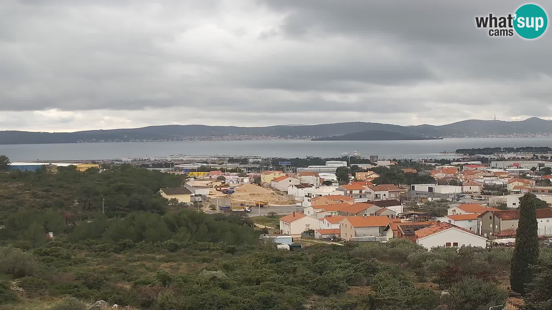 Panoramska web kamera Luke Gaženica u Zadru, Hrvatska