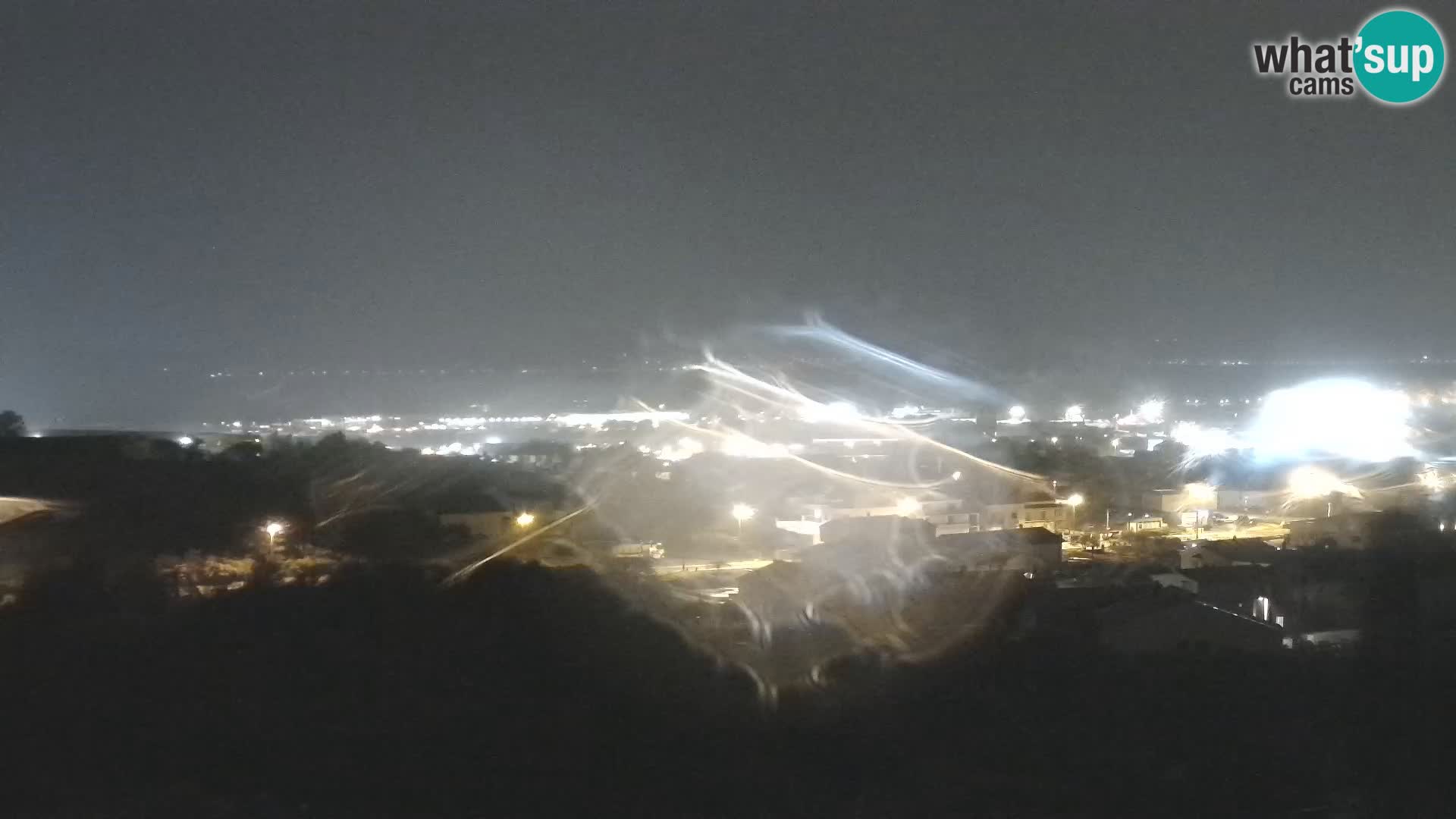 Panoramska web kamera Luke Gaženica u Zadru, Hrvatska