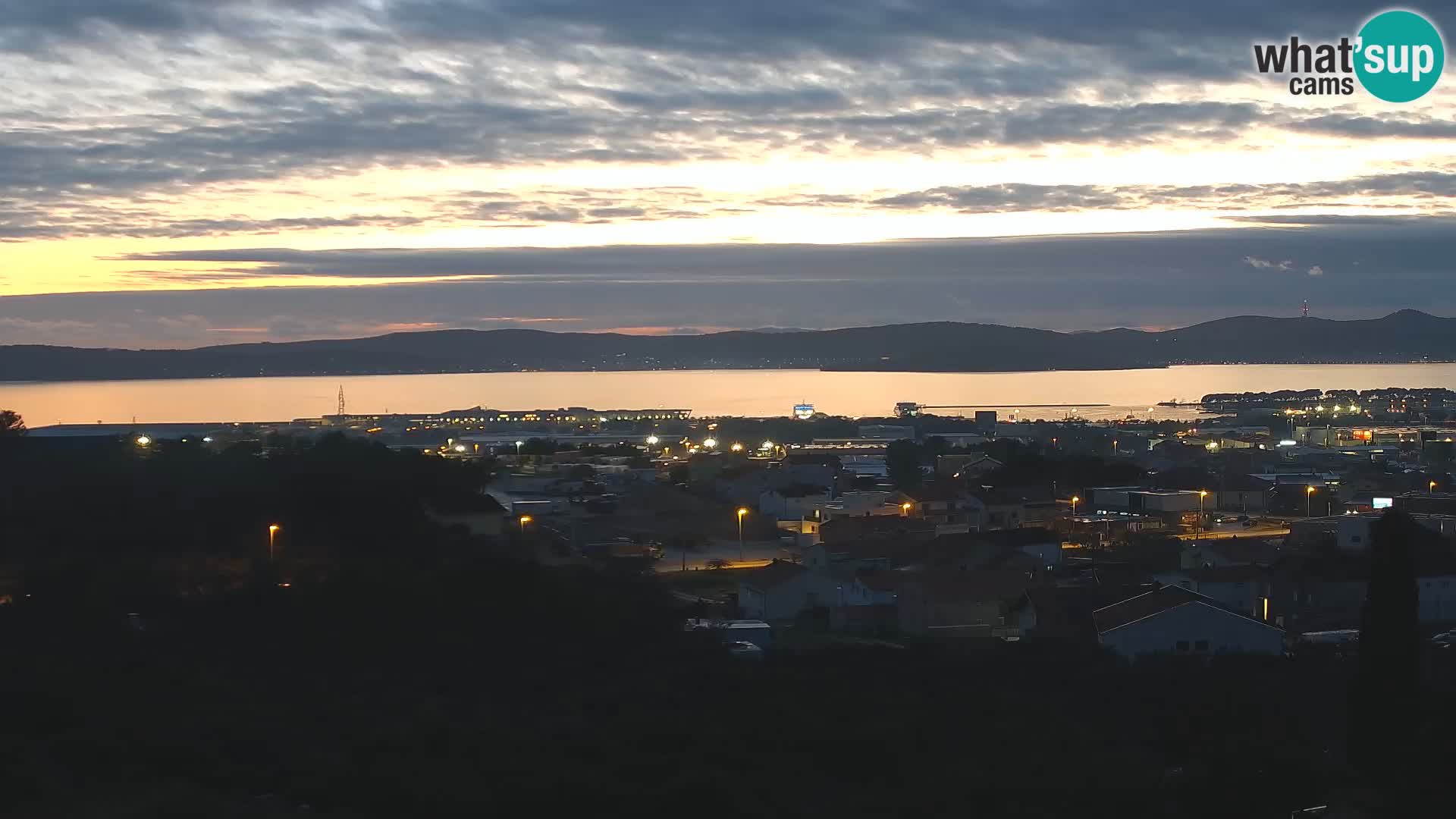 Zadar Porto di Gazenica Webcam Panorama, Zara, Croazia