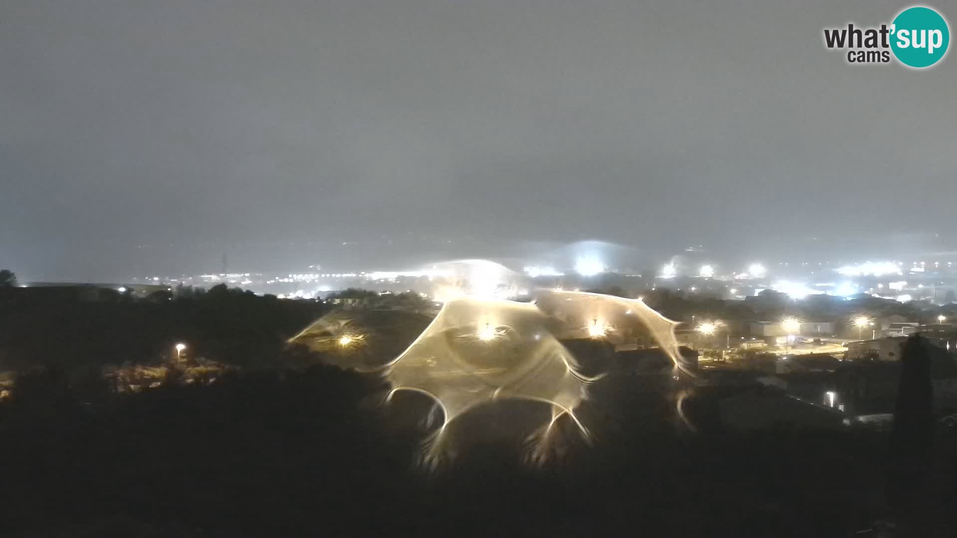 Panoramska web kamera Luke Gaženica u Zadru, Hrvatska