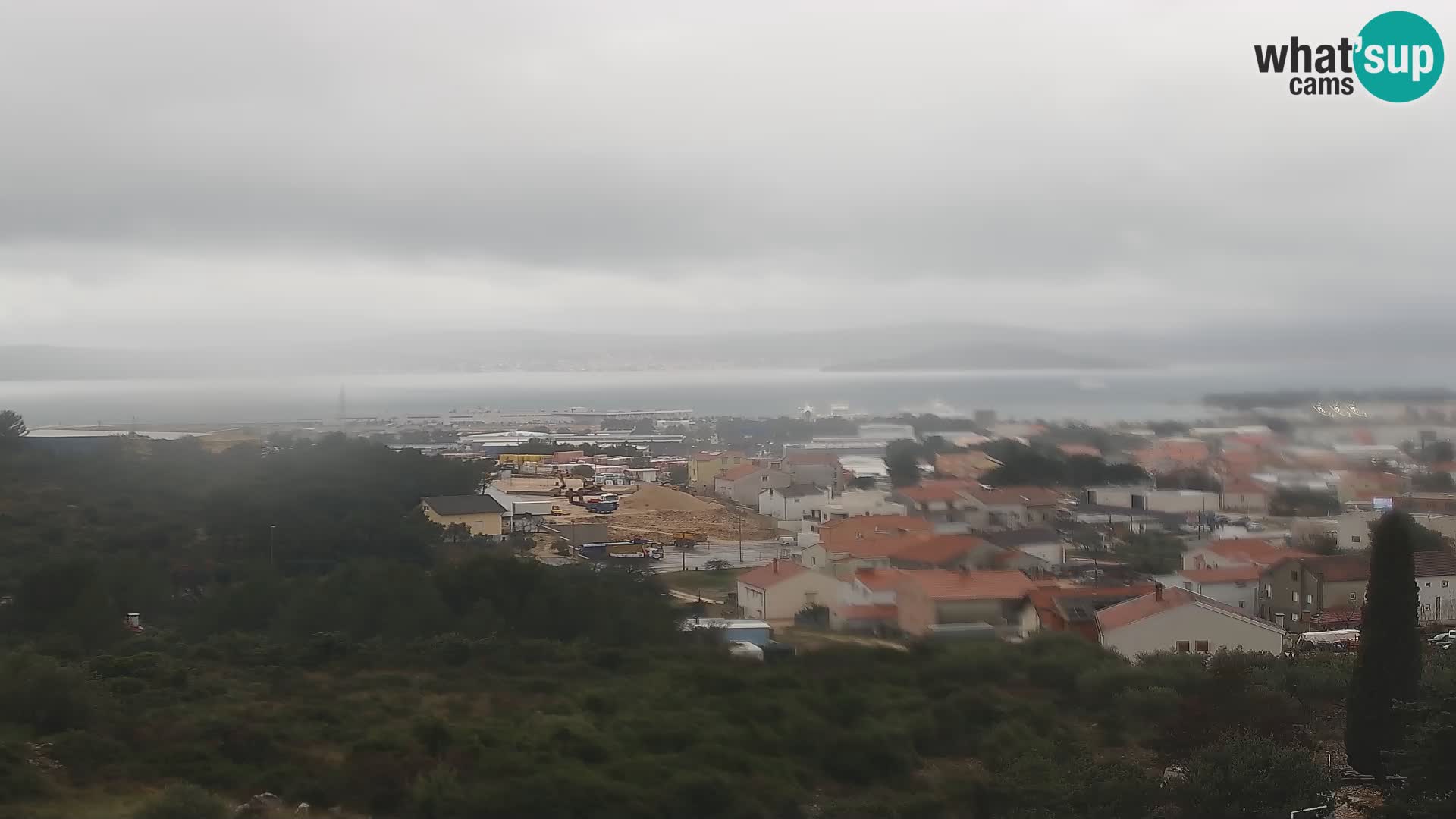 Panoramska web kamera Luke Gaženica u Zadru, Hrvatska