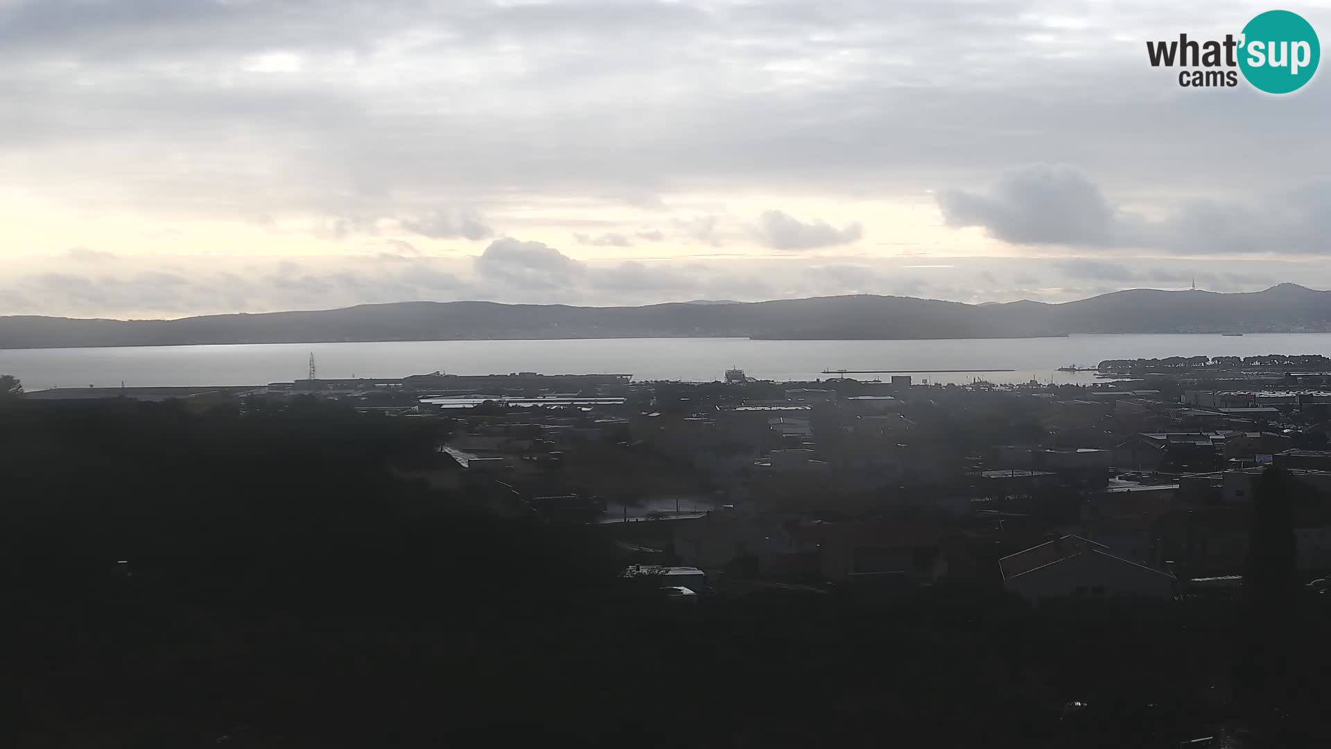 Zadar Pristanišče Gazenica s panoramsko spletno kamero, Zadar, Hrvaška