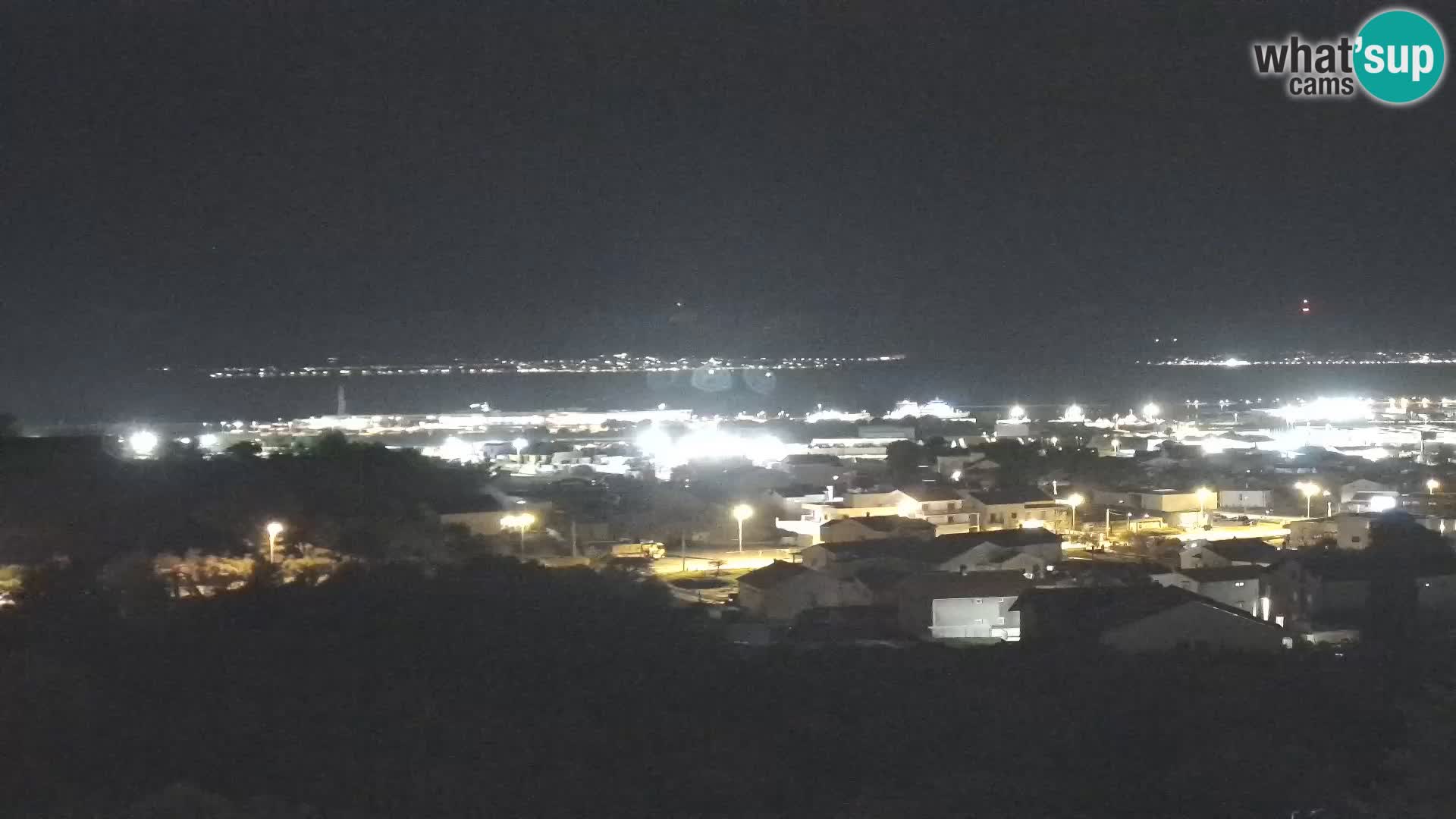 Panorama de la Webcam del Puerto Gazenica de Zadar, Zadar, Croacia