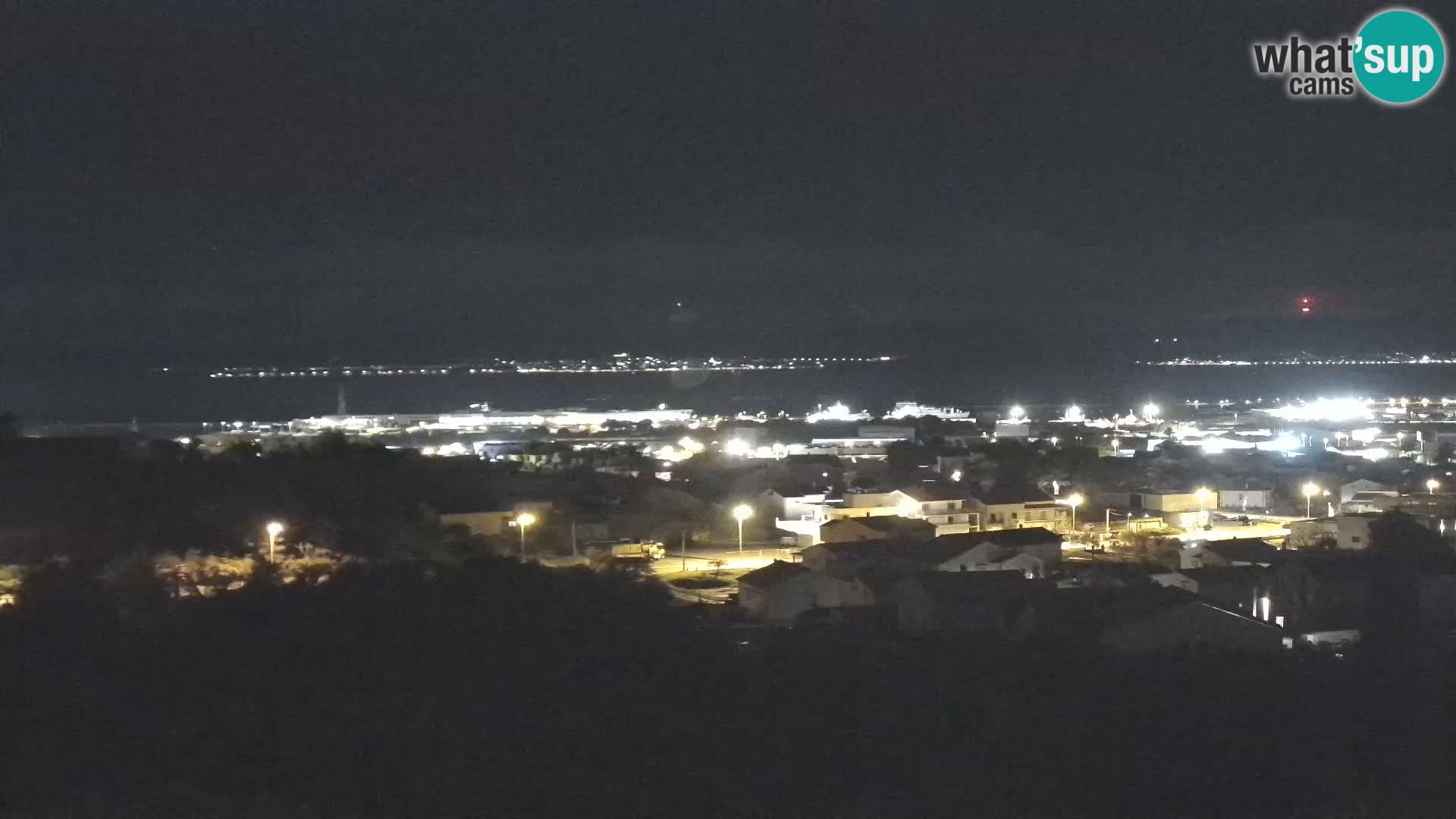 Panorama de la Webcam del Puerto Gazenica de Zadar, Zadar, Croacia