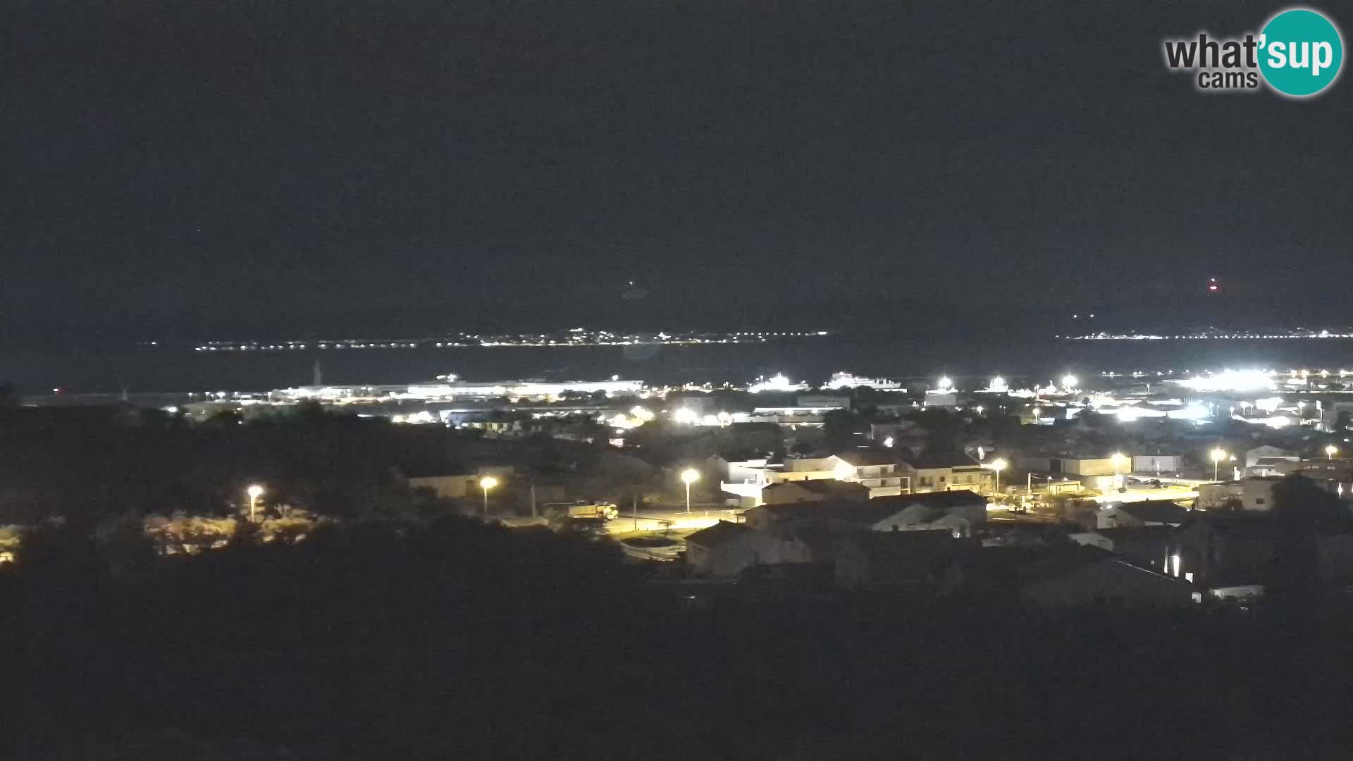 Panorama de la Webcam del Puerto Gazenica de Zadar, Zadar, Croacia