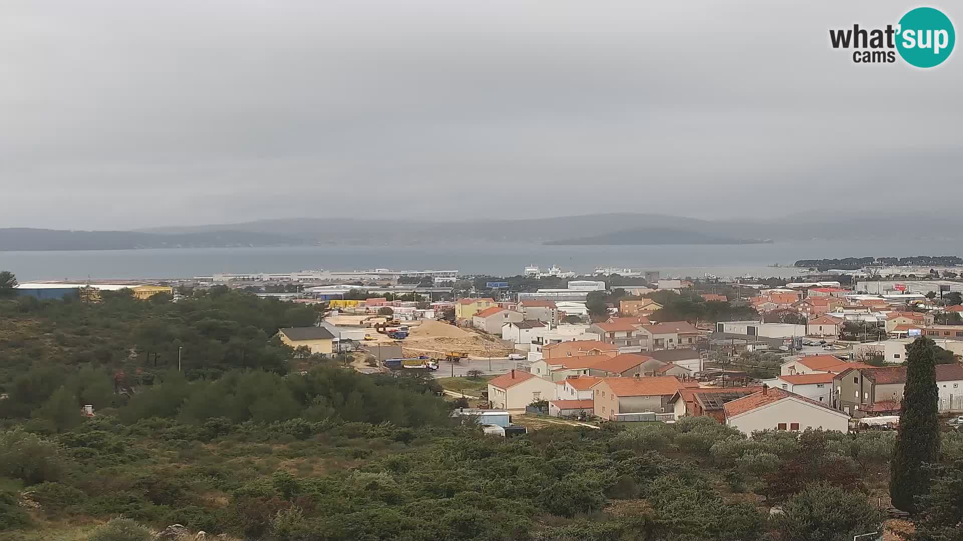 Zadar Port Gazenica Webcam Panorama, Zadar, Croatie