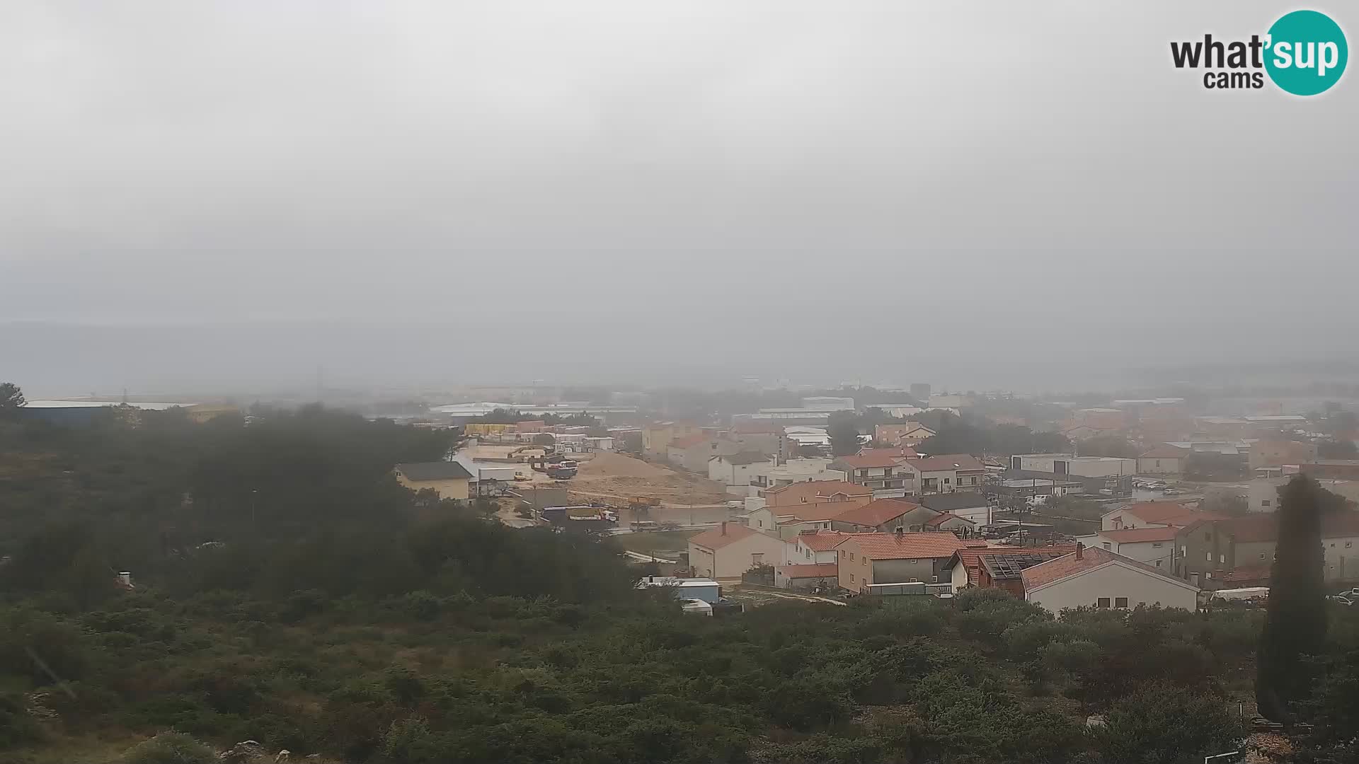 Panorama de la Webcam del Puerto Gazenica de Zadar, Zadar, Croacia