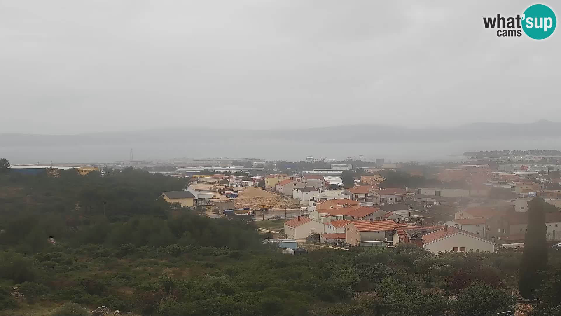 Panoramska web kamera Luke Gaženica u Zadru, Hrvatska