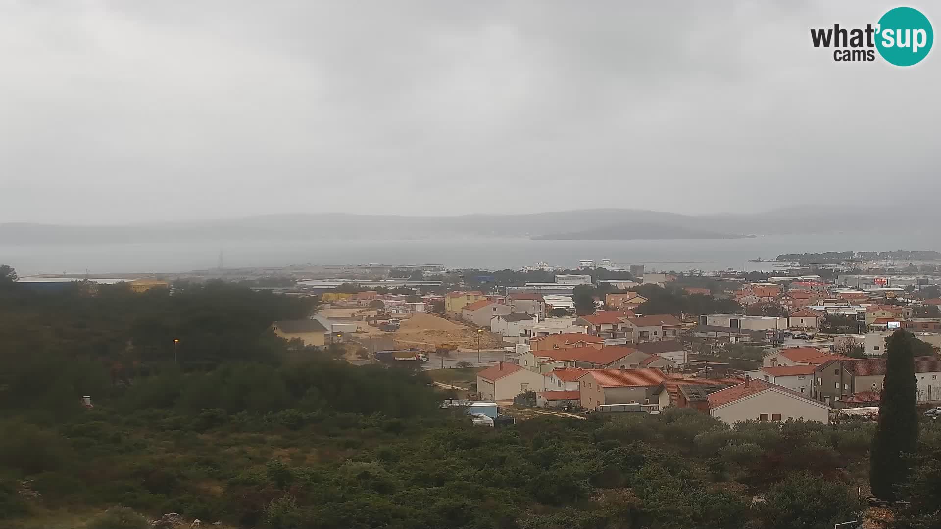 Panoramska web kamera Luke Gaženica u Zadru, Hrvatska