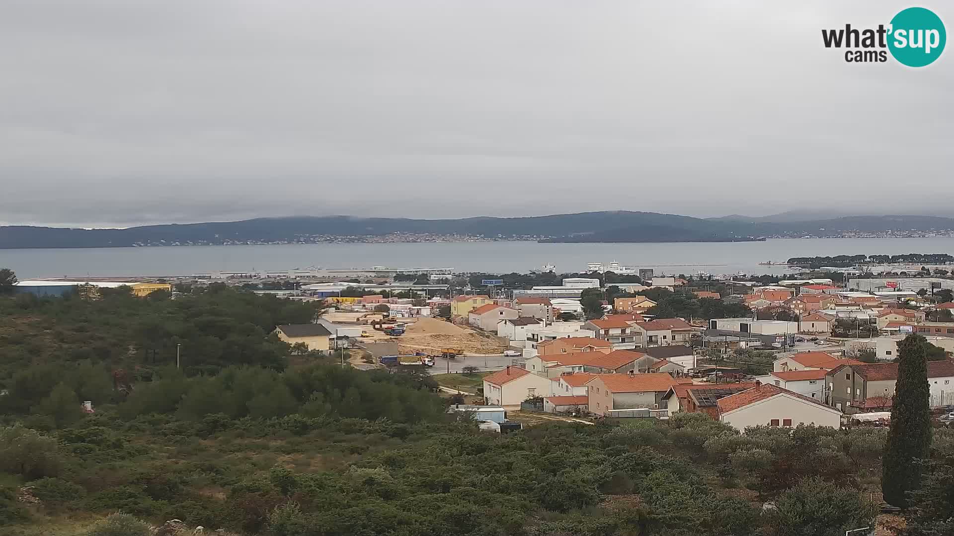 Zadar Port Gazenica Webcam Panorama, Zadar, Croatie