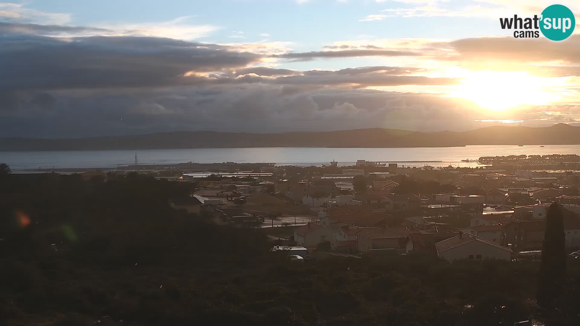 Zadar Port Gazenica Webcam Panorama, Zadar, Kroatien