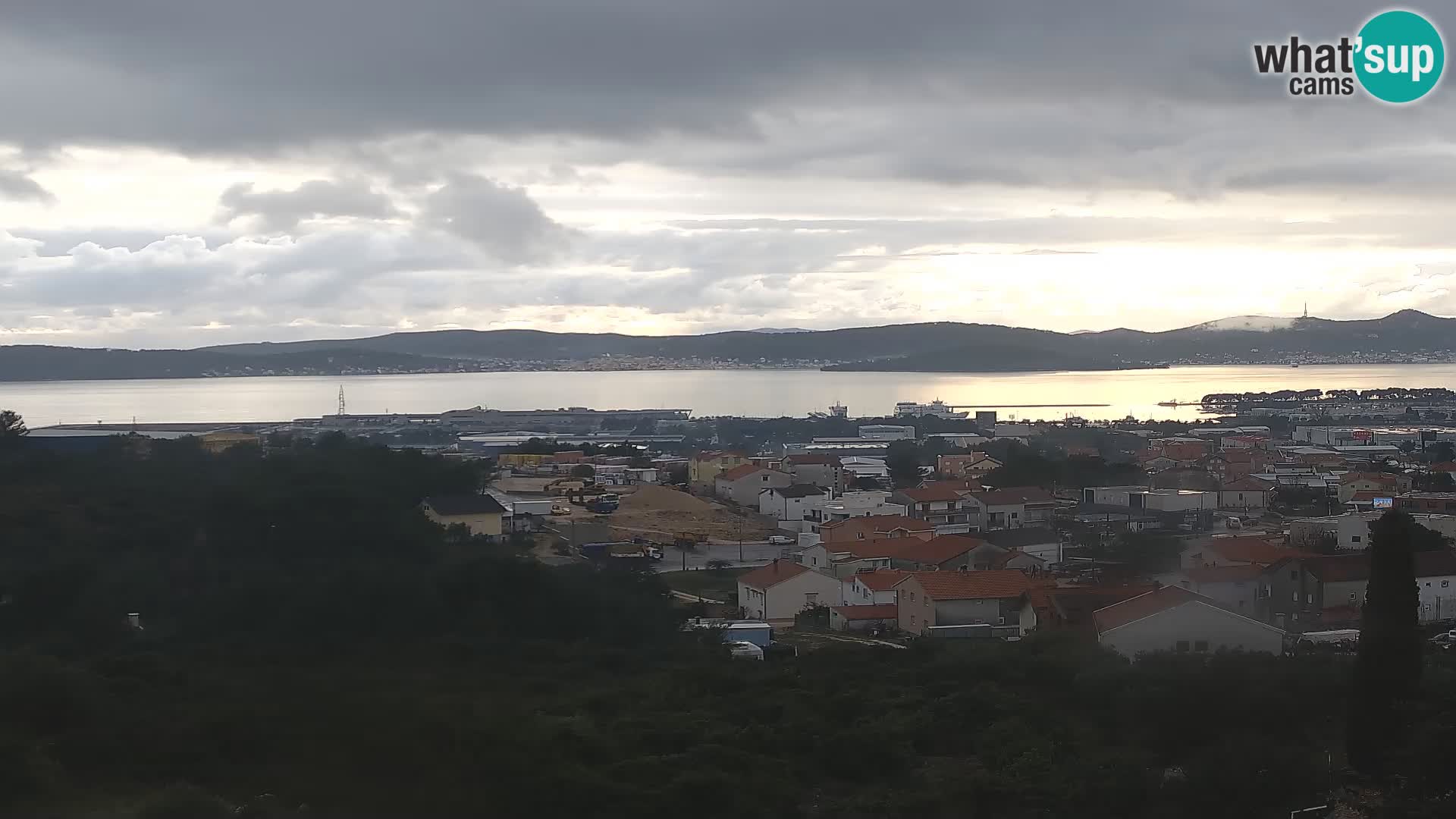 Zadar Port Gazenica Webcam Panorama, Zadar, Croatia