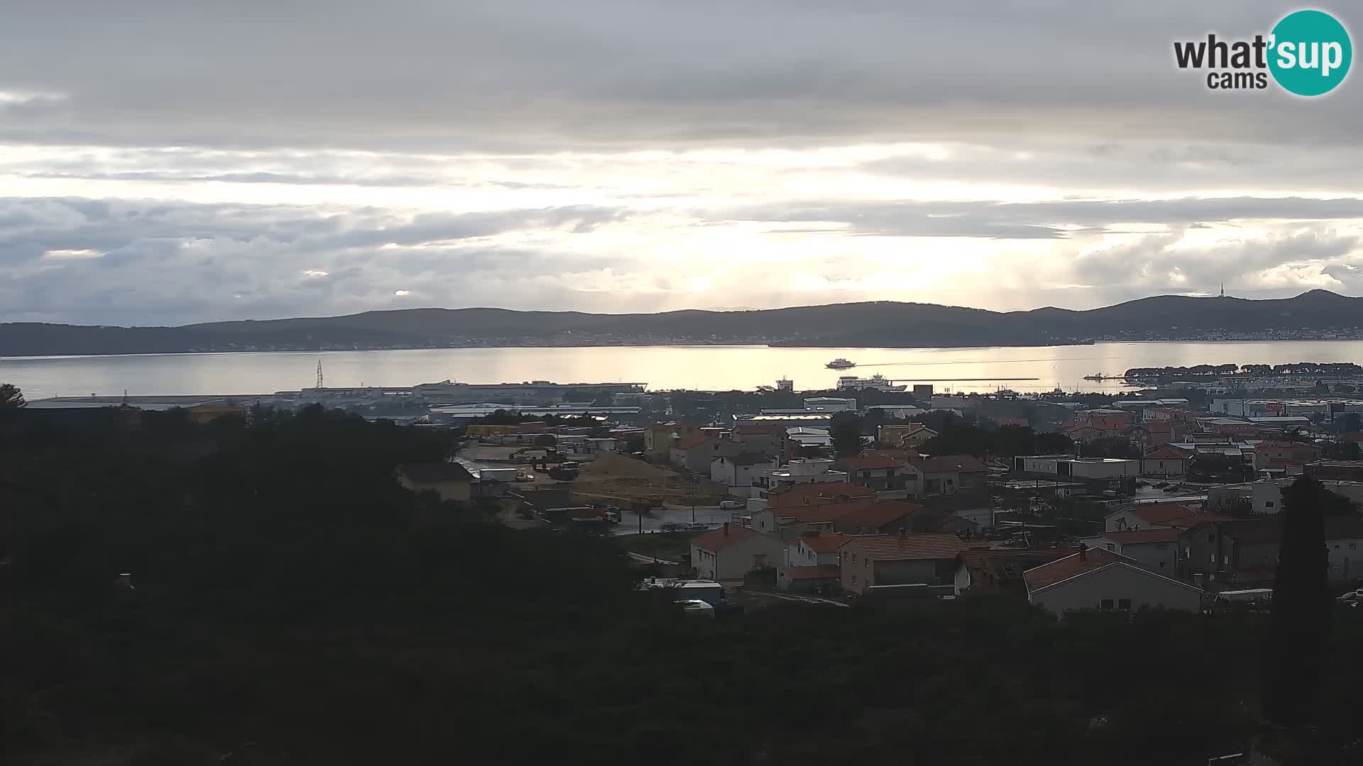 Zadar Port Gazenica Webcam Panorama, Zadar, Kroatien